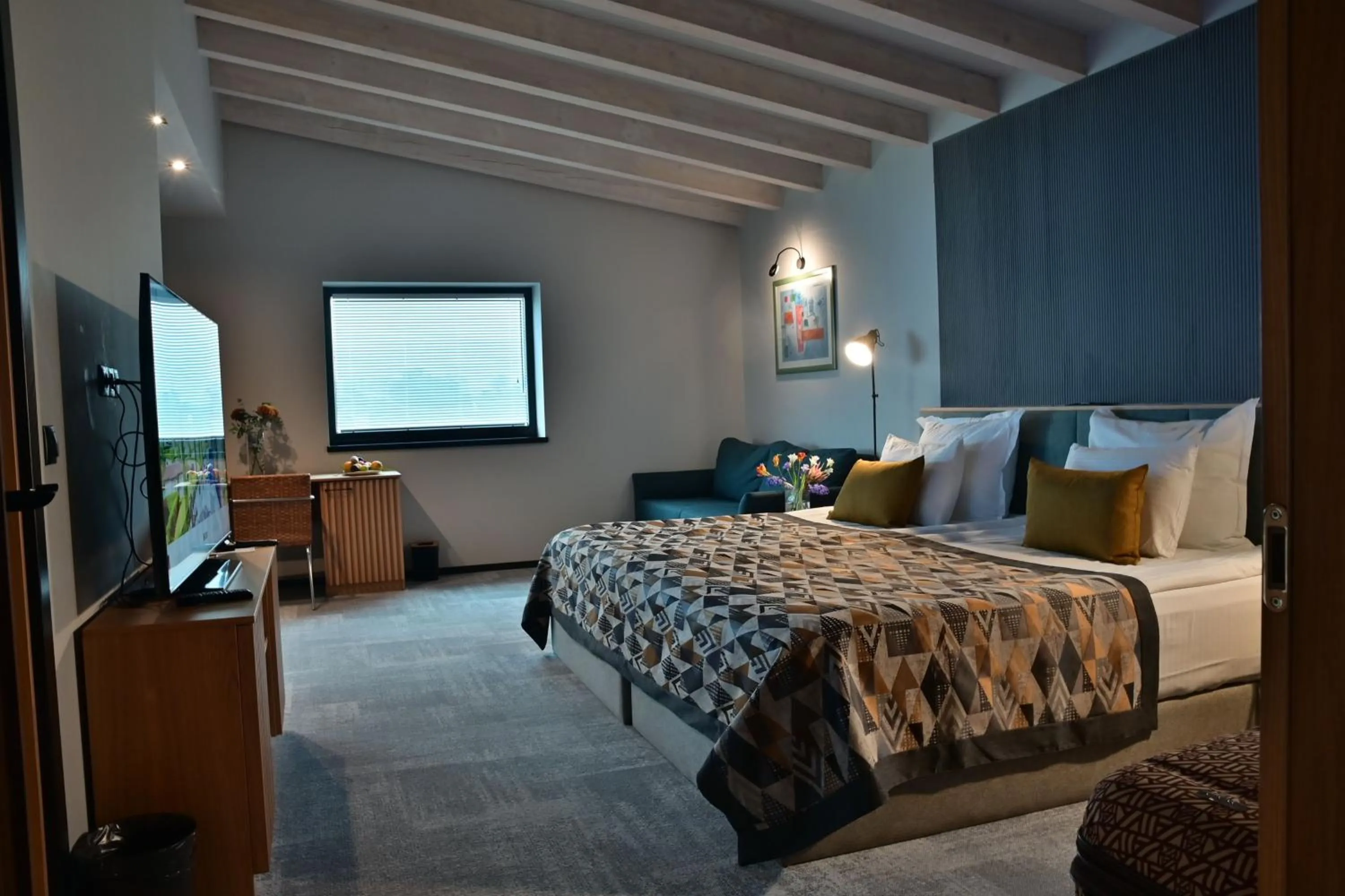 Bed in BlackSeaRama Golf & Villas