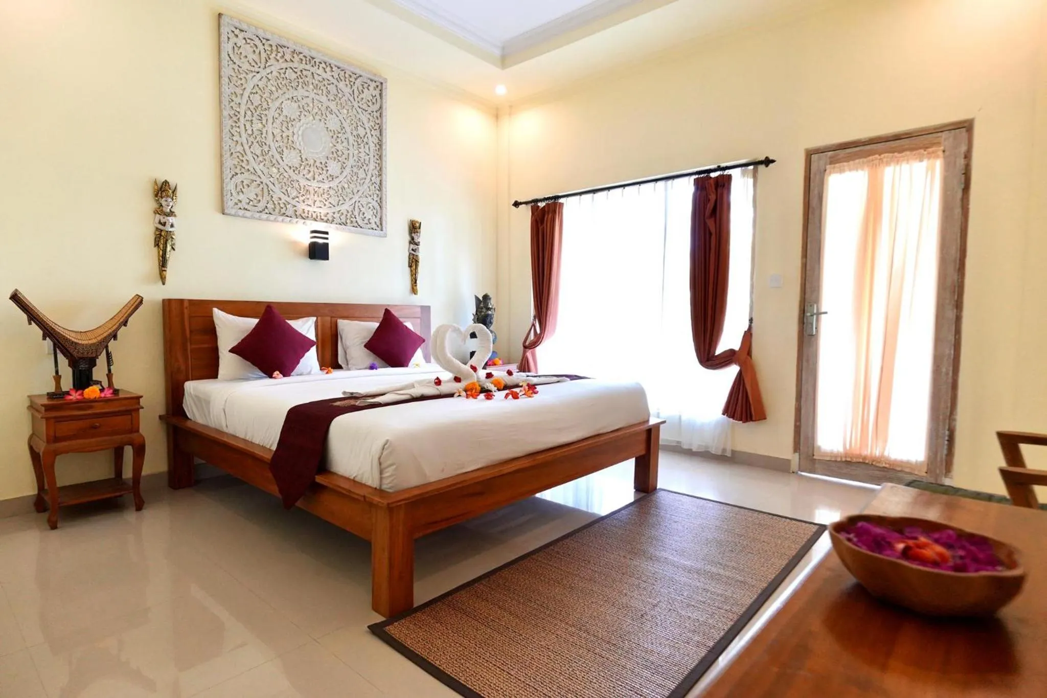 Bed in Vinayaka Ubud