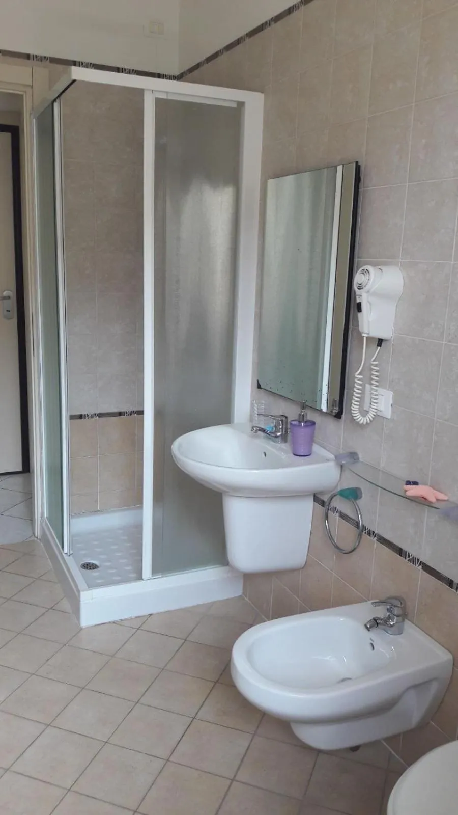 Shower in Residence Onda Blu