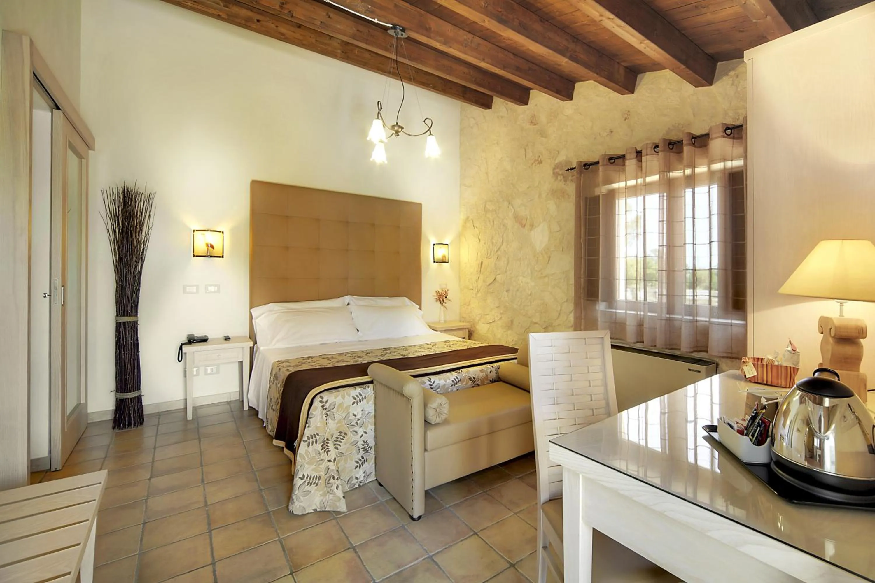 Bed in Artemisia Resort