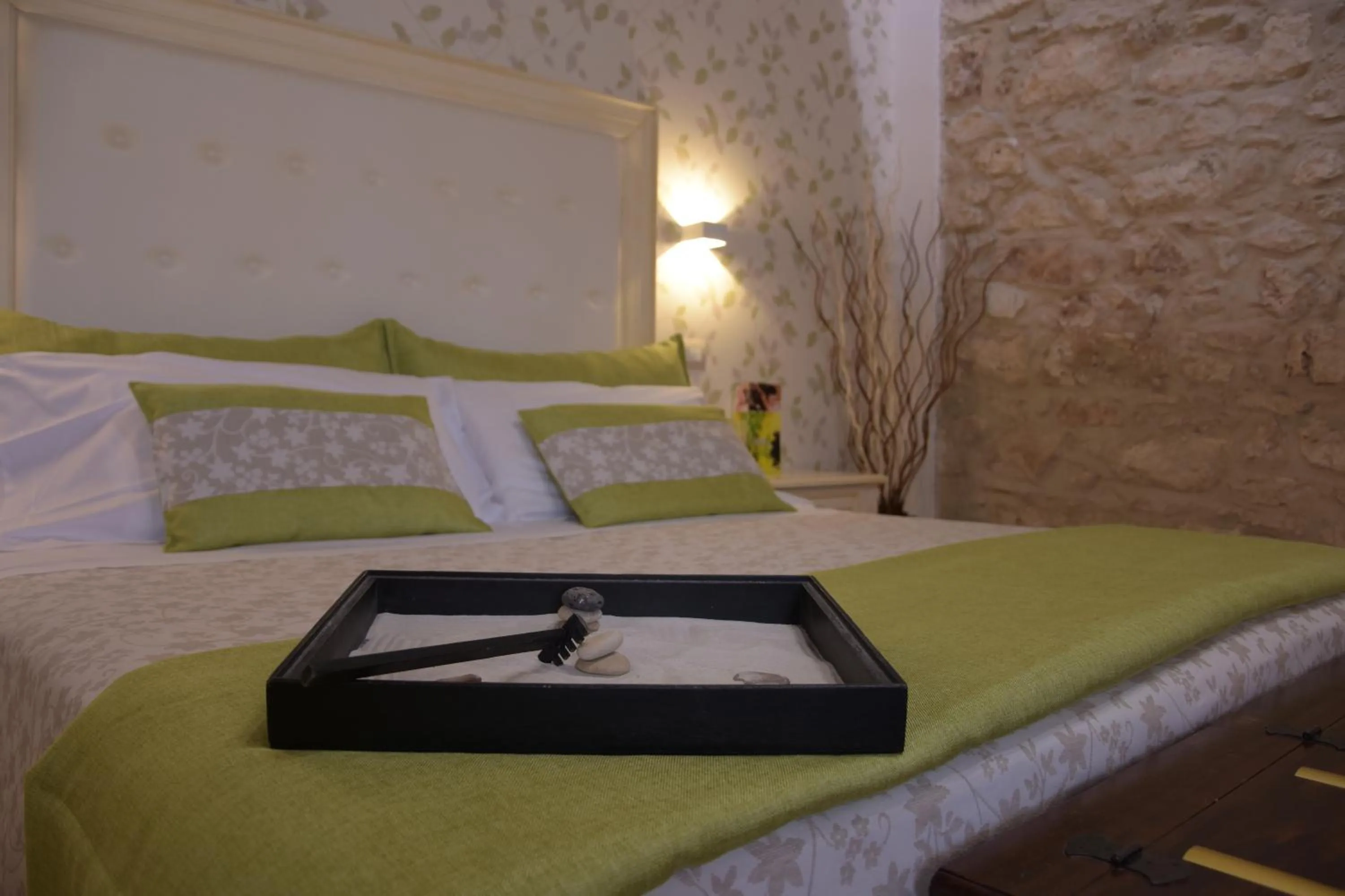 Decorative detail, Bed in Artemisia Resort