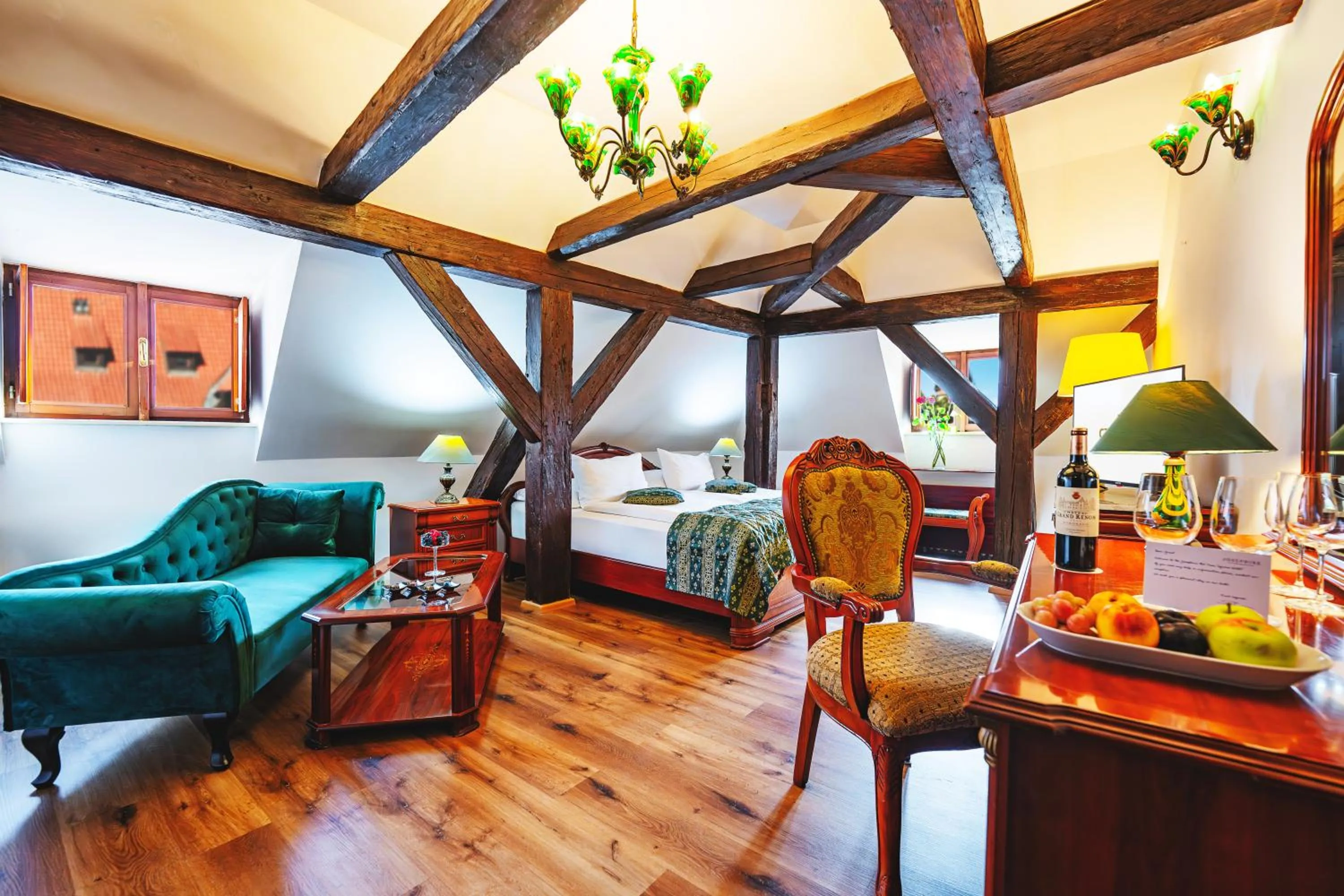 Seating area in Josephine Old Town Square Hotel - Czech Leading Hotels