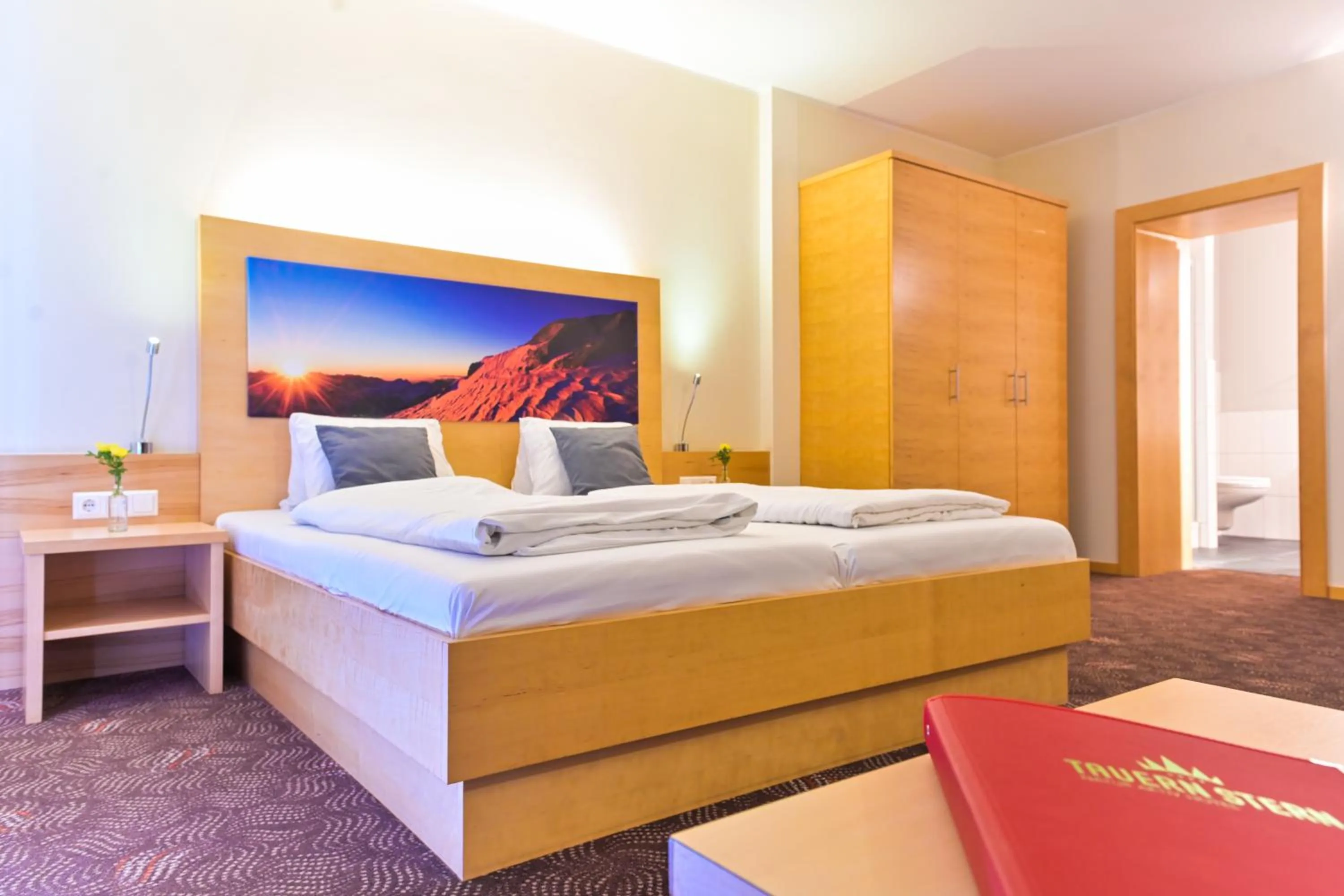 Photo of the whole room, Bed in Hotel Tauernstern