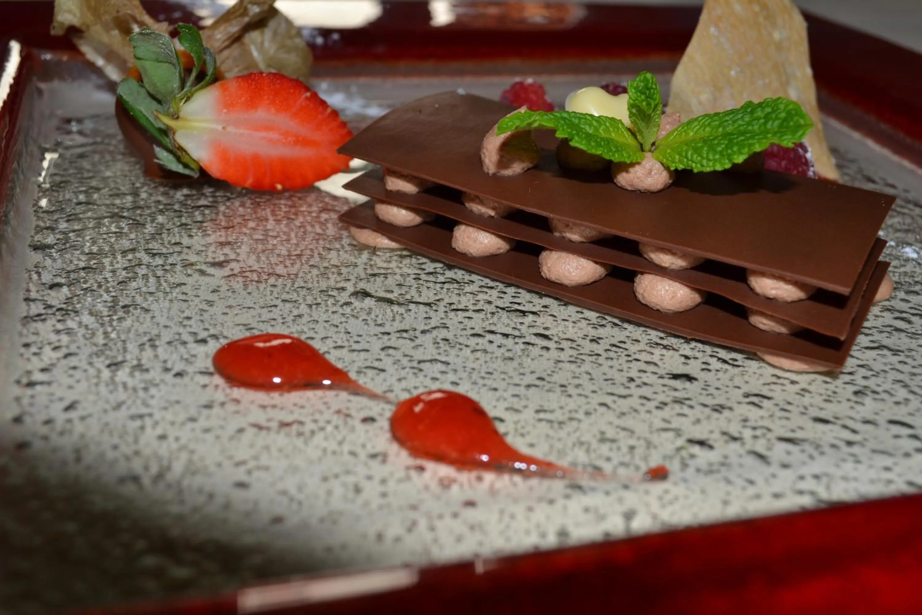 Food close-up in Hotel Tauernstern