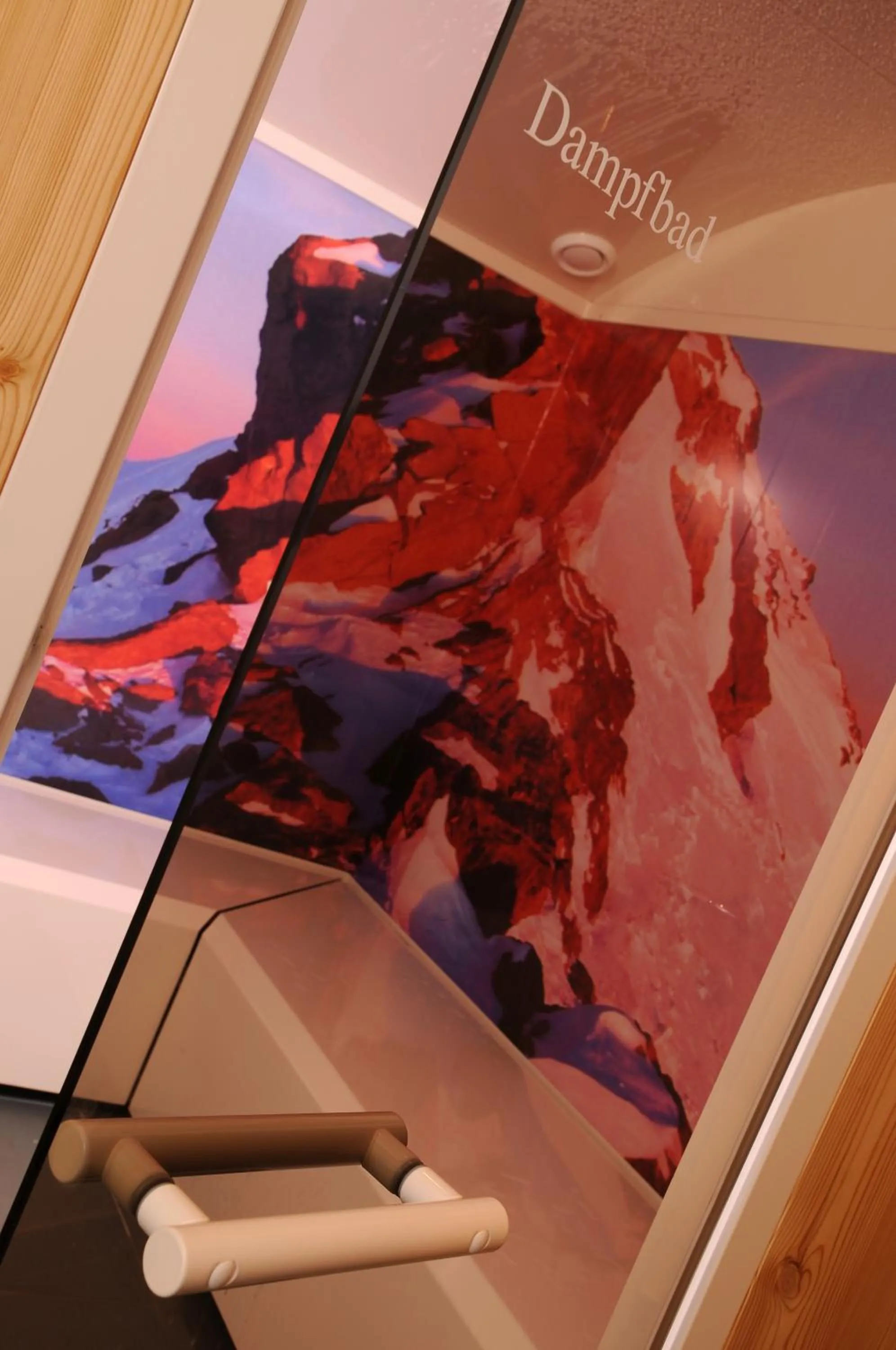 Steam room in Hotel Tauernstern