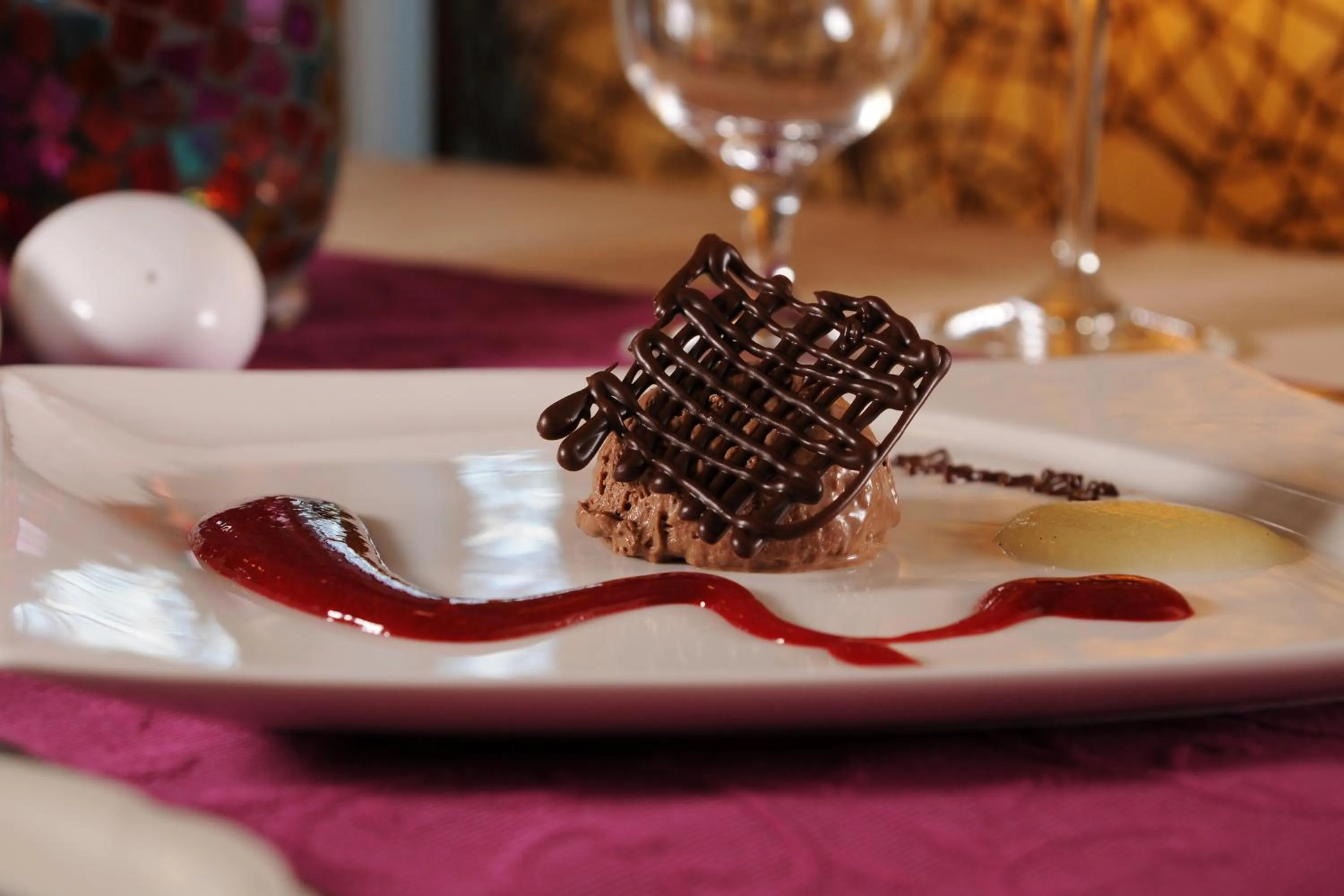 Food close-up in Hotel Tauernstern