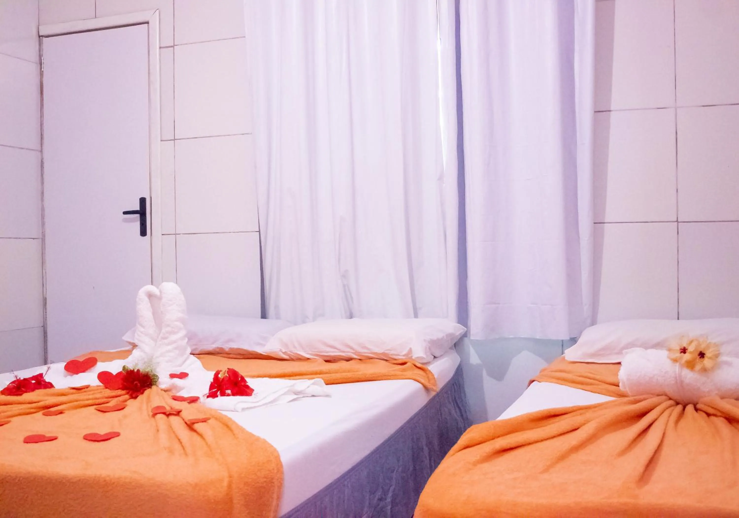 Bed in Pousada Mar do Sonho Vila