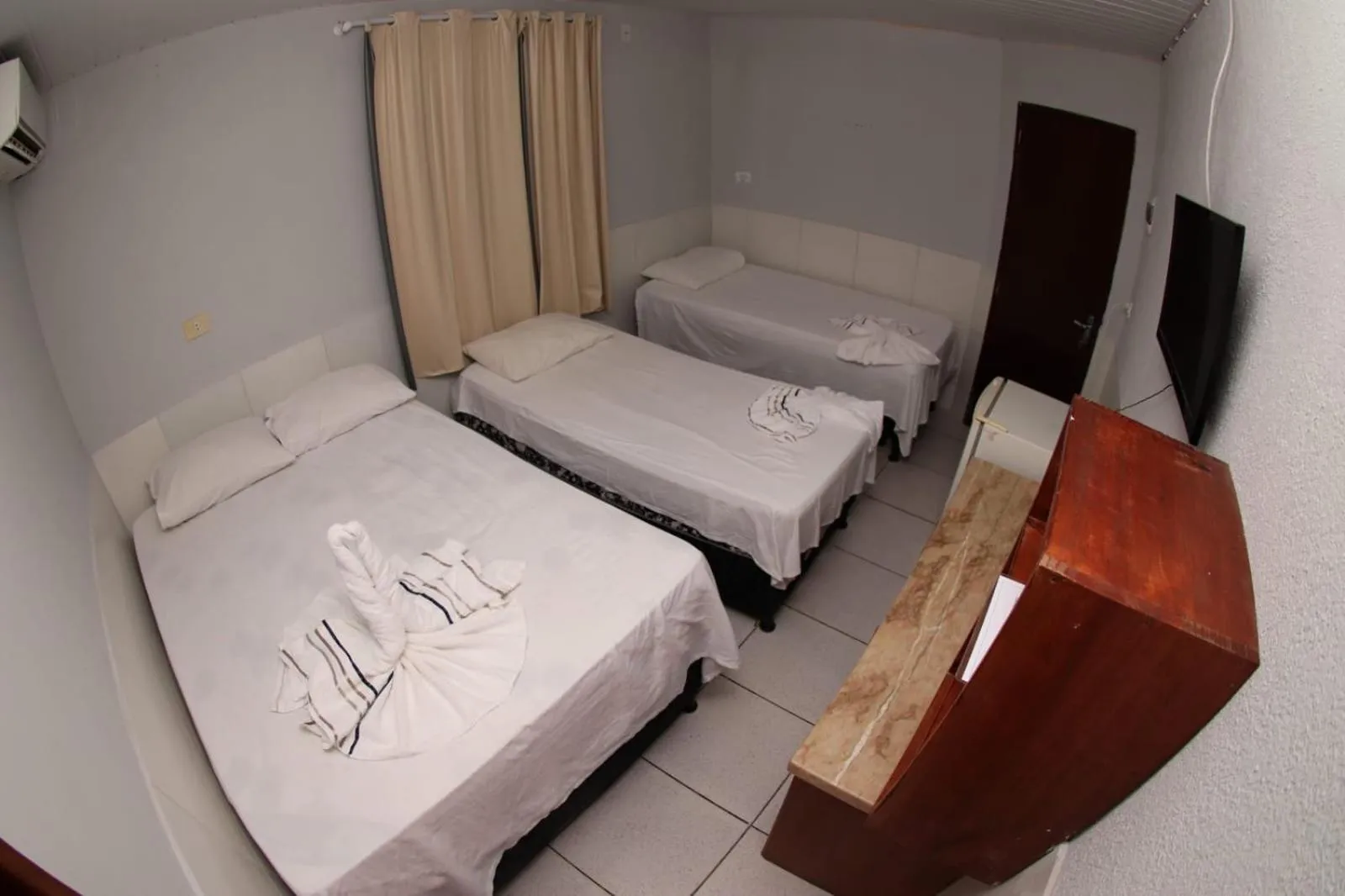 Bed in Pousada Mar do Sonho Vila