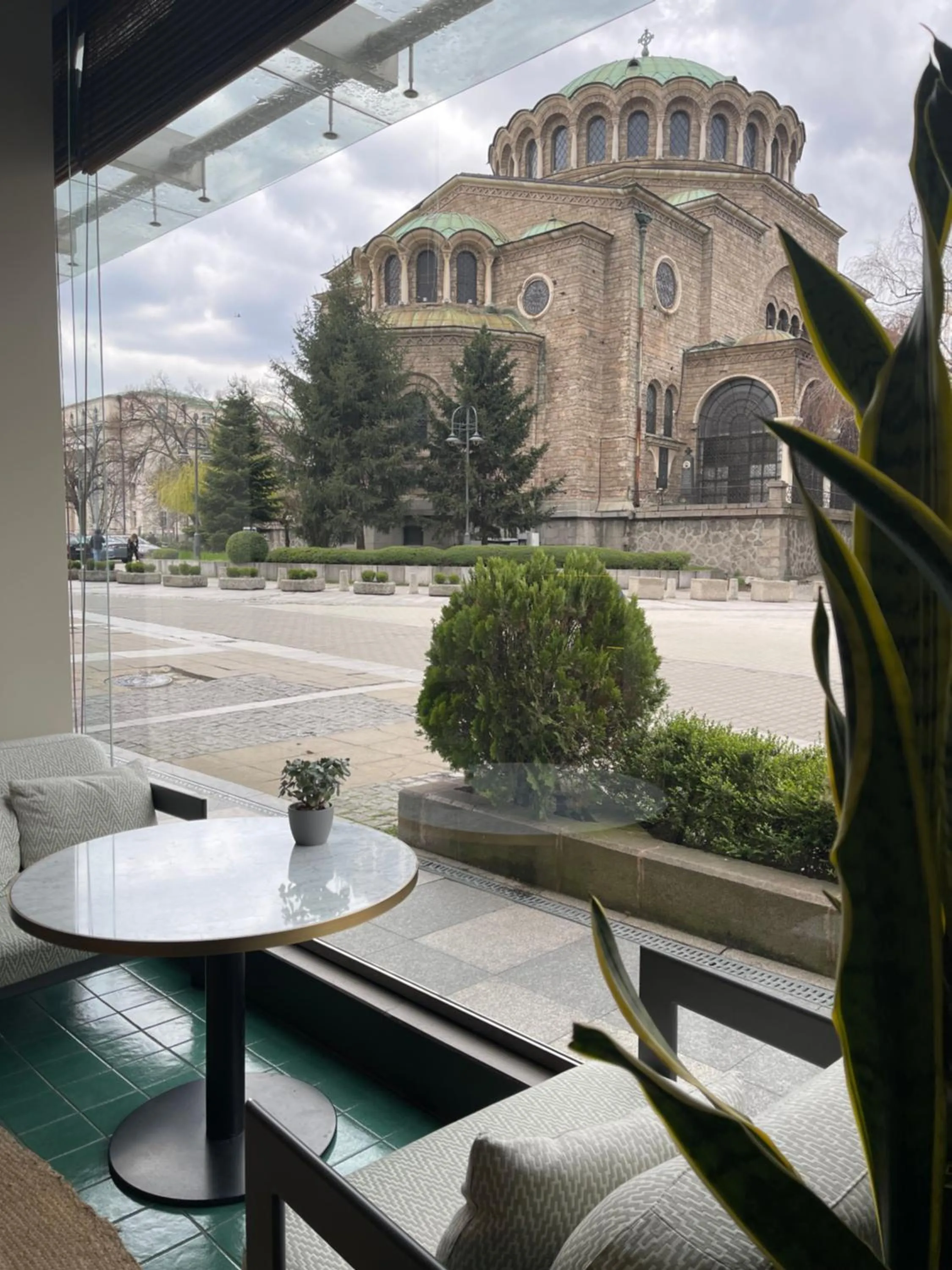 Landmark view in Sofia Balkan Palace