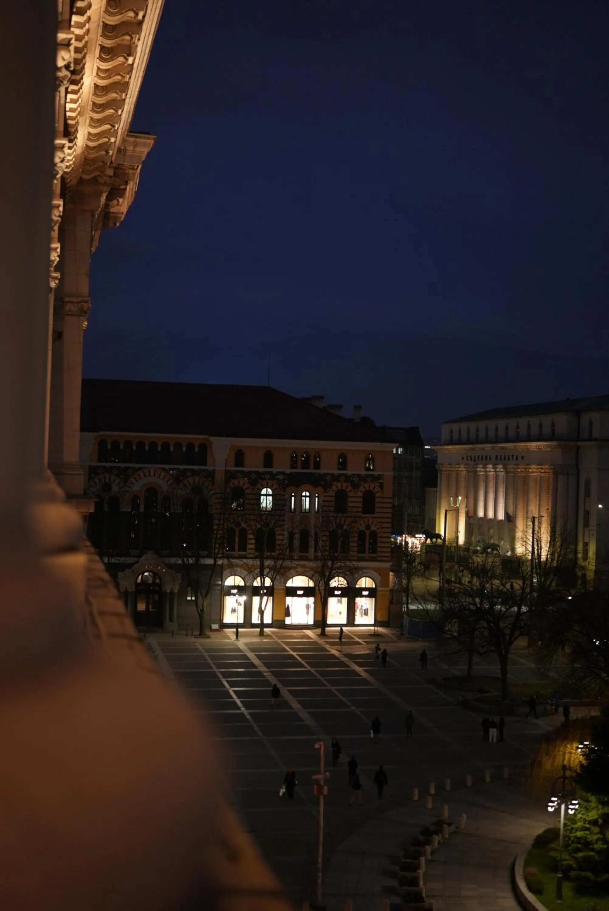 Night in Sofia Balkan Palace