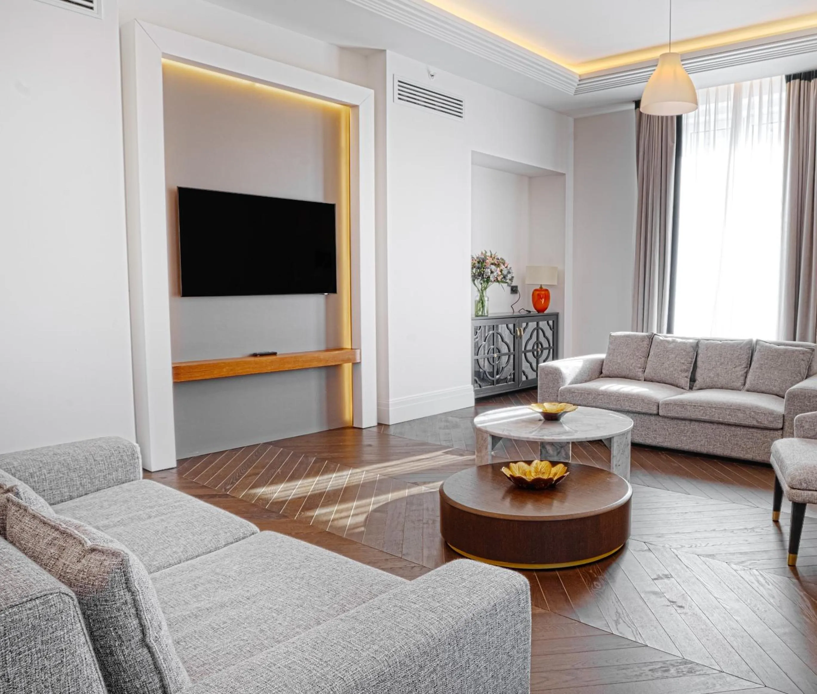 Seating area in Sofia Balkan Palace