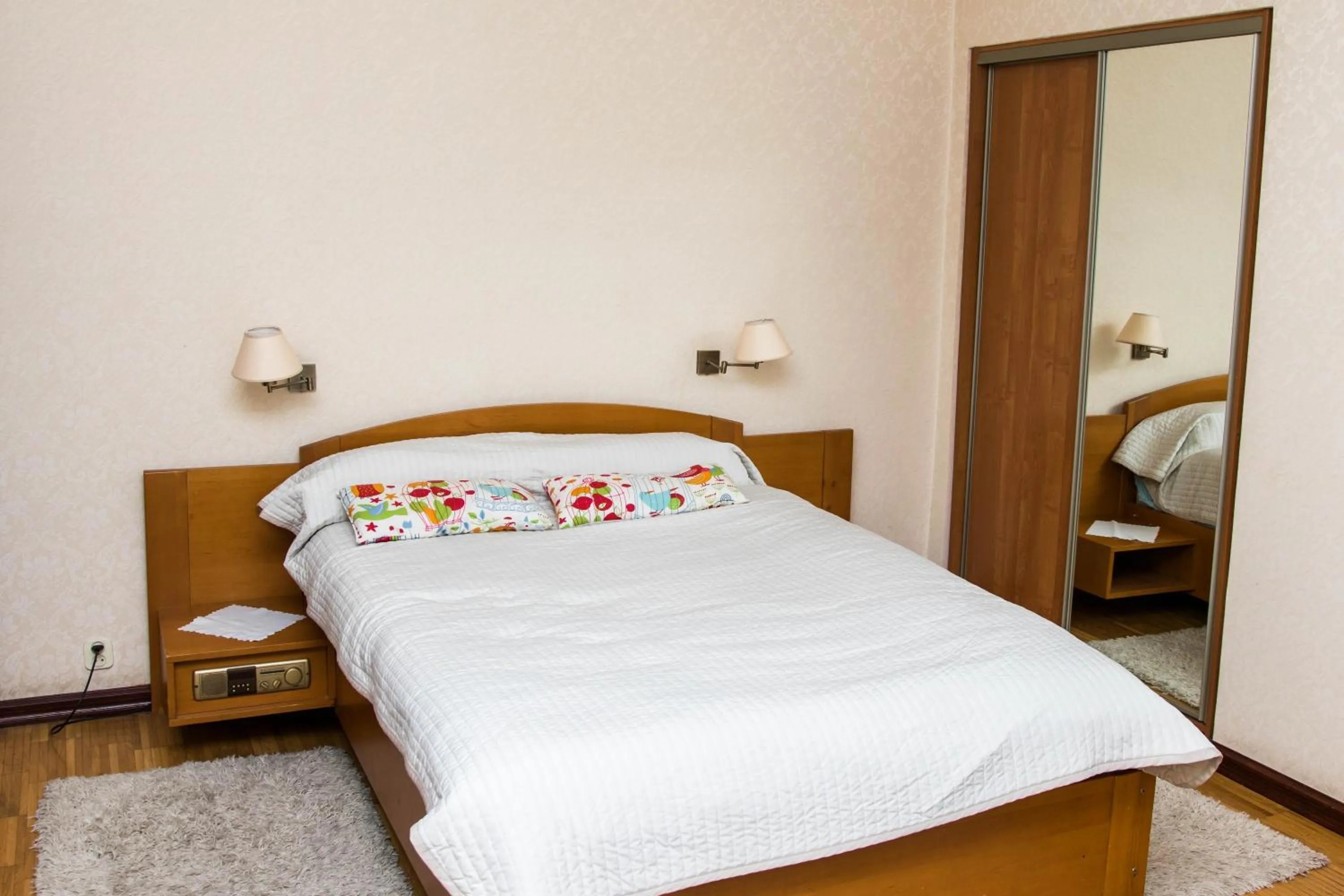 Bed in Hotel Daria Dworek Myśliwski