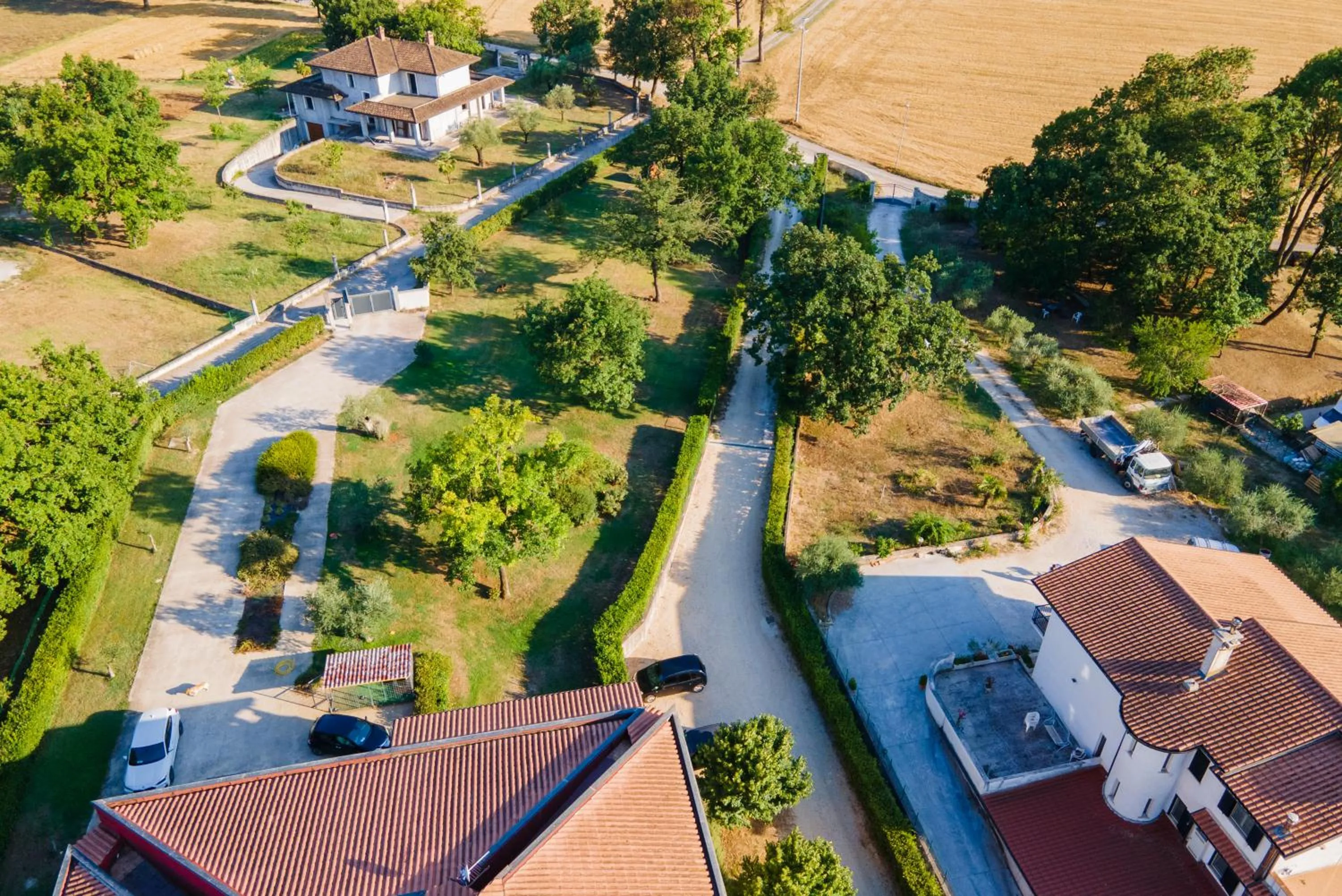Parking in Le Colonne