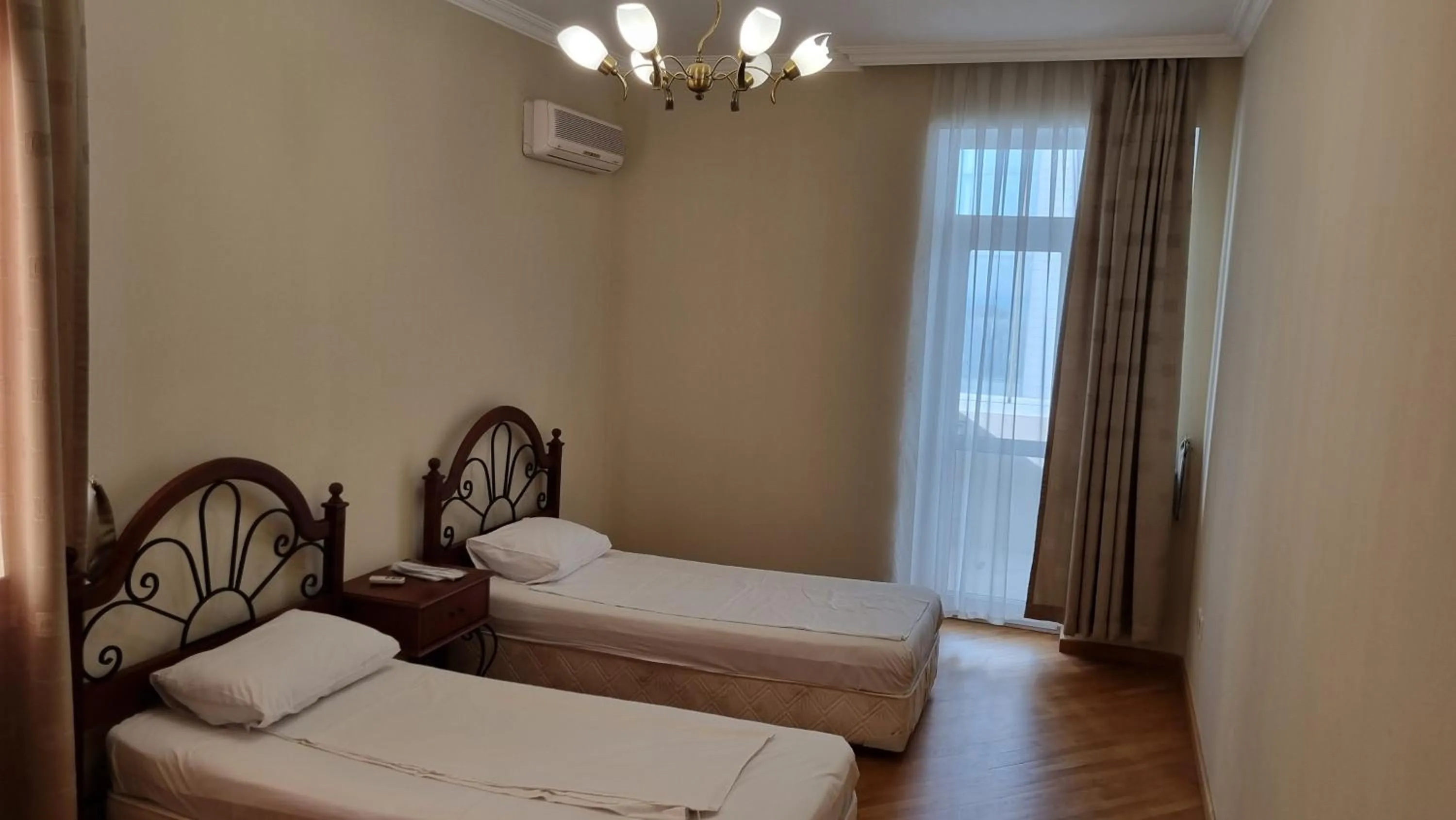 Bed in Baku Sea View Hotel