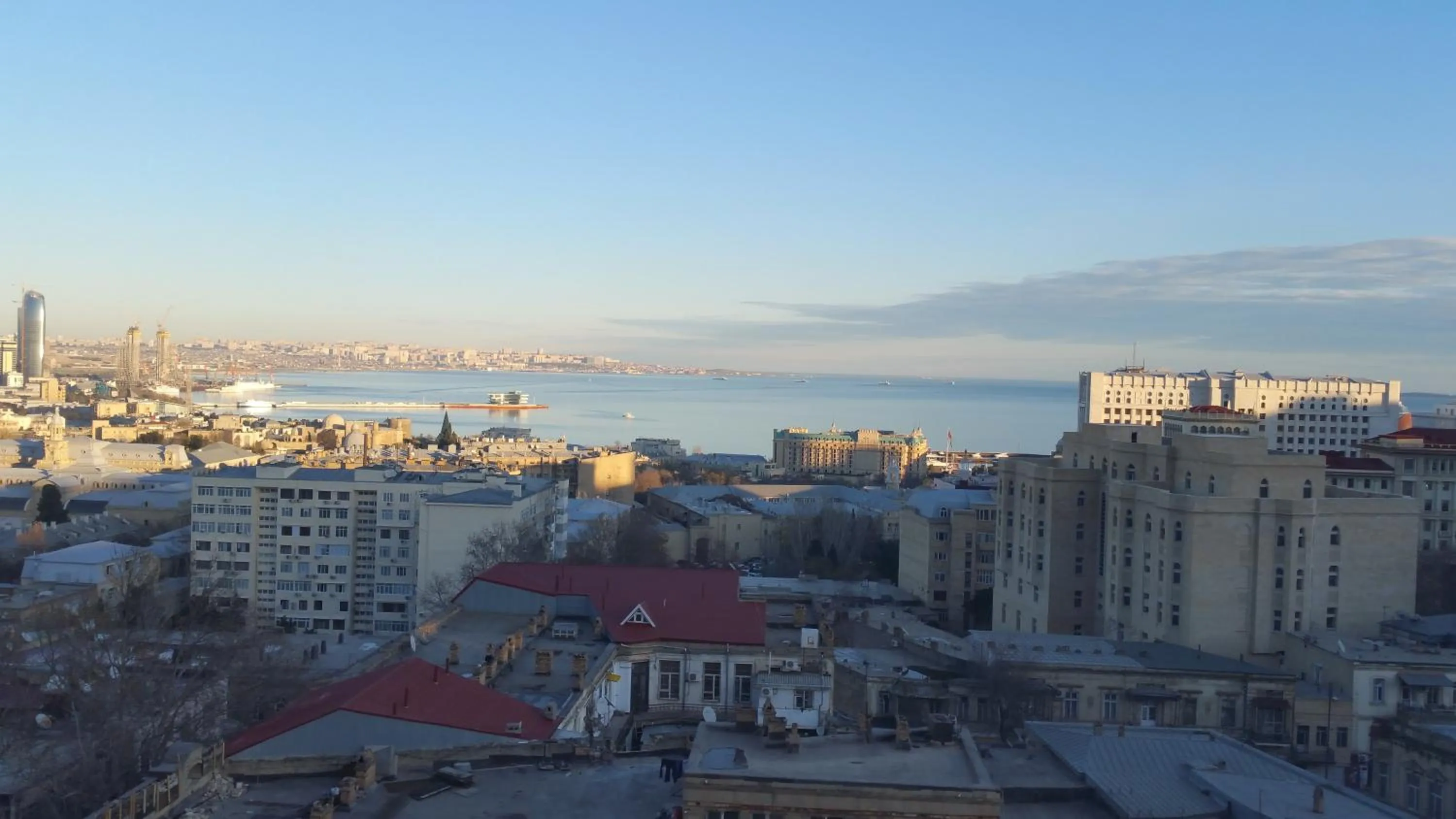 City view in Baku Sea View Hotel