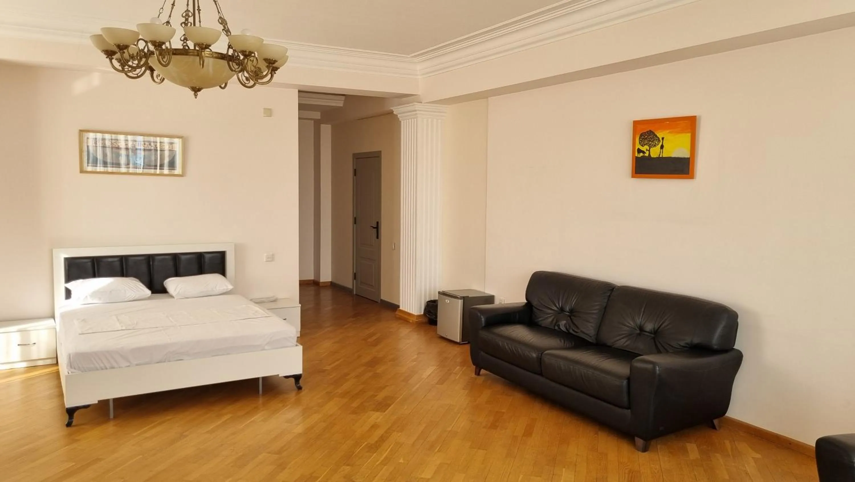 Bed in Baku Sea View Hotel