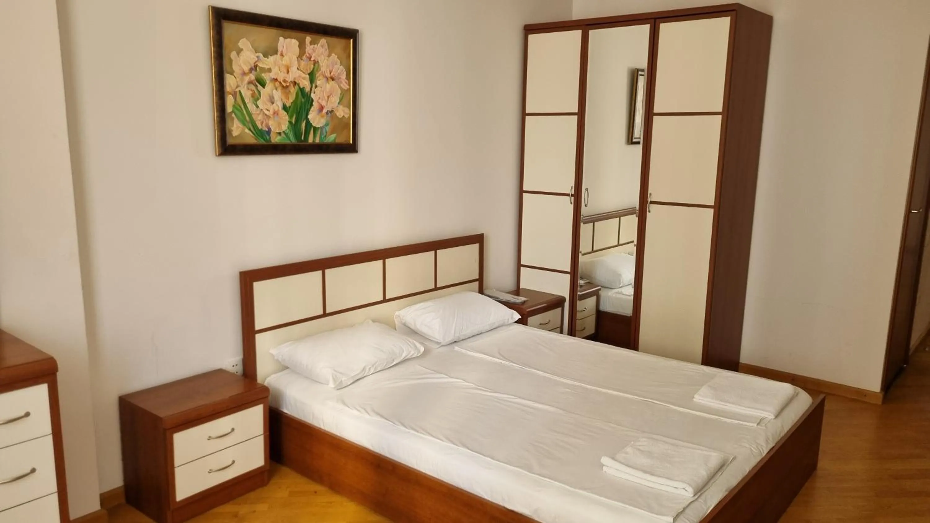 Bed in Baku Sea View Hotel