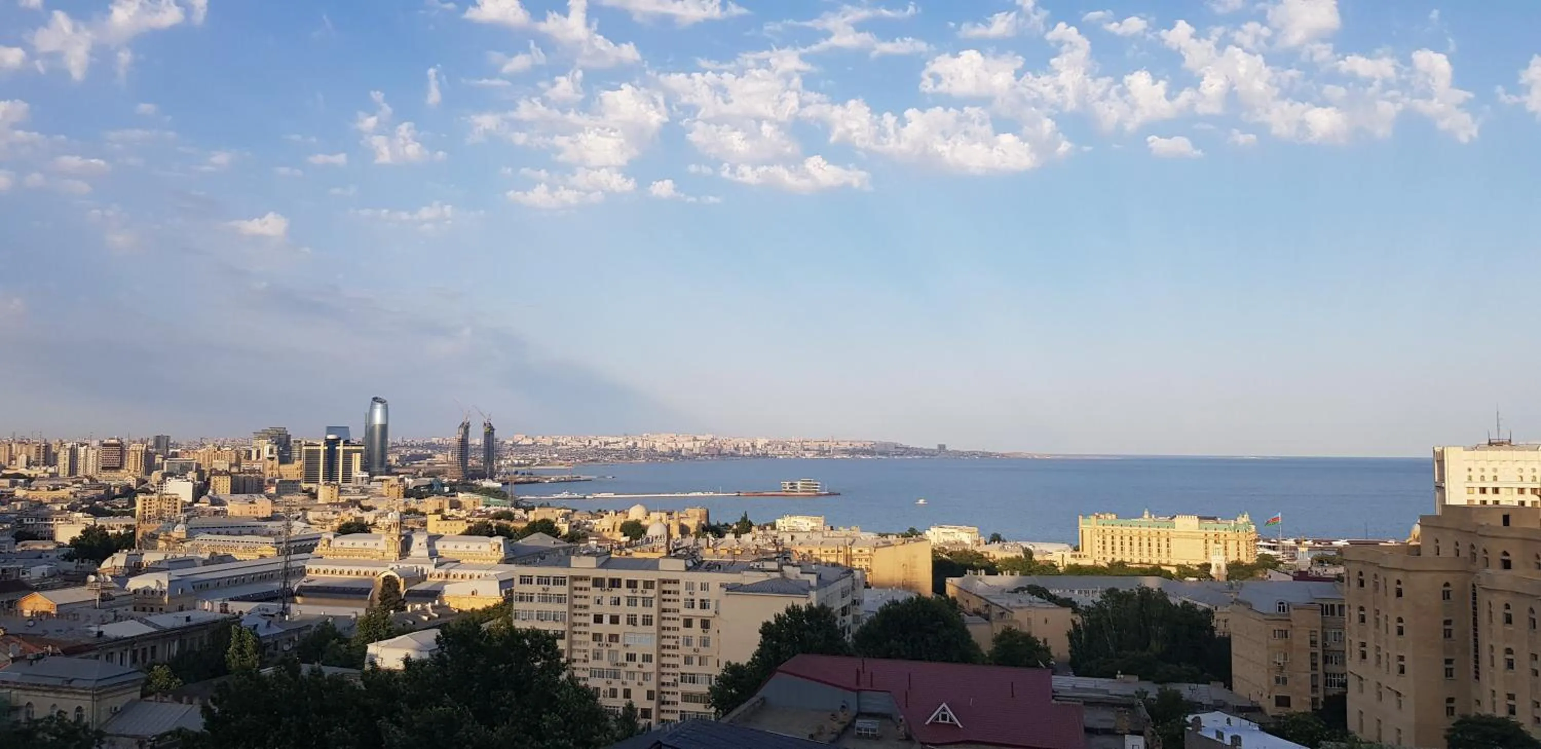 City view in Baku Sea View Hotel