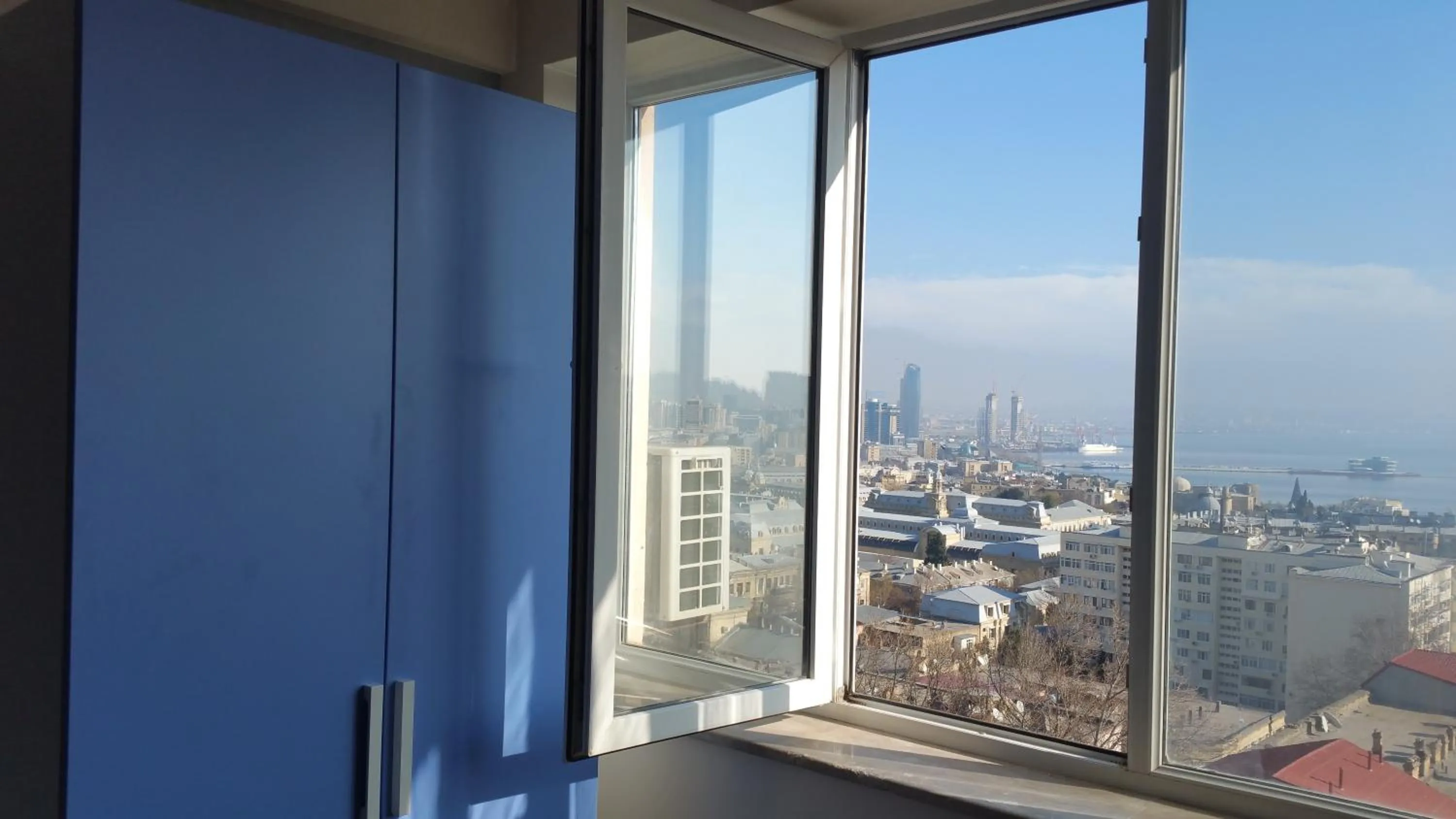 City view in Baku Sea View Hotel