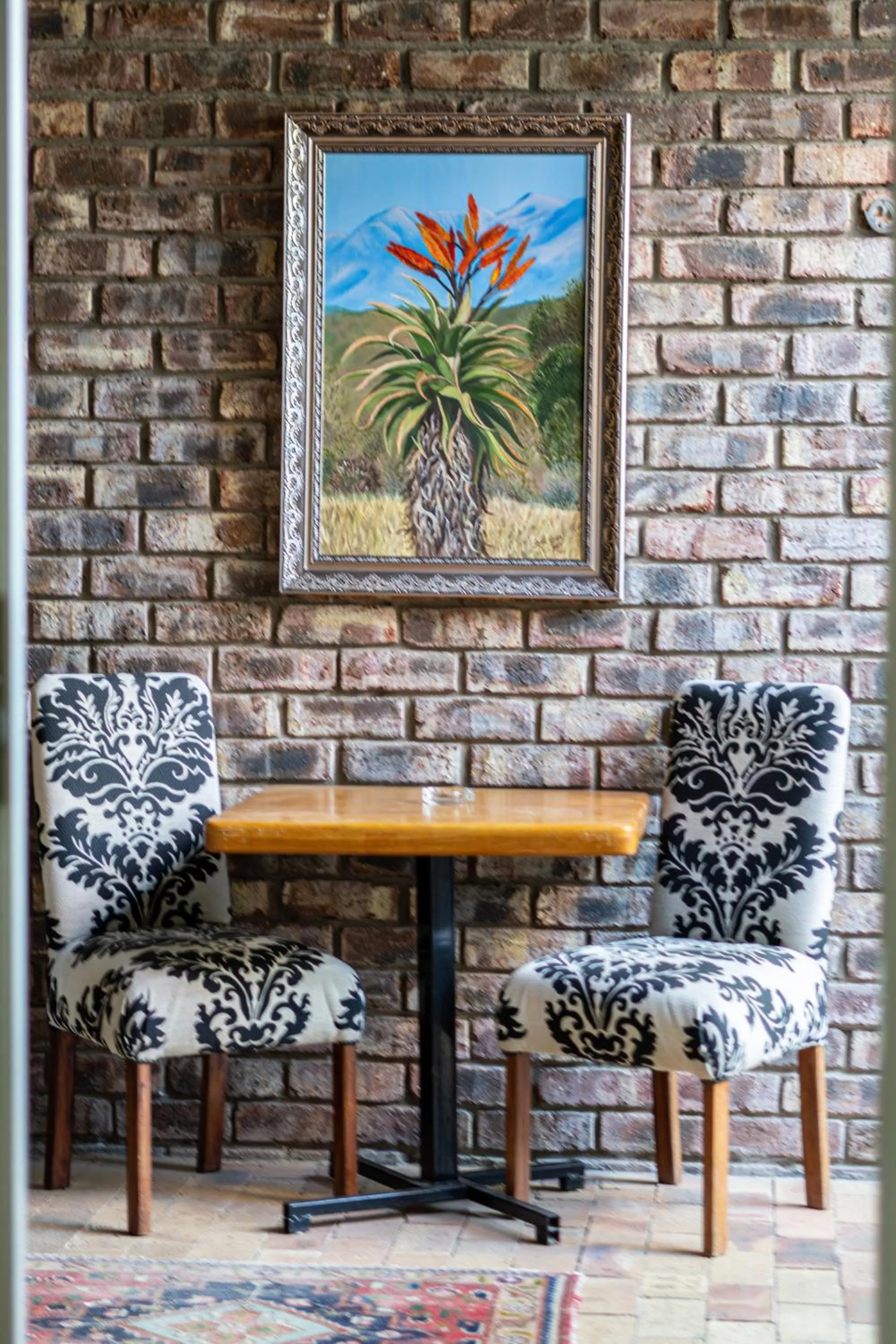 Decorative detail in Earthbound Guest House