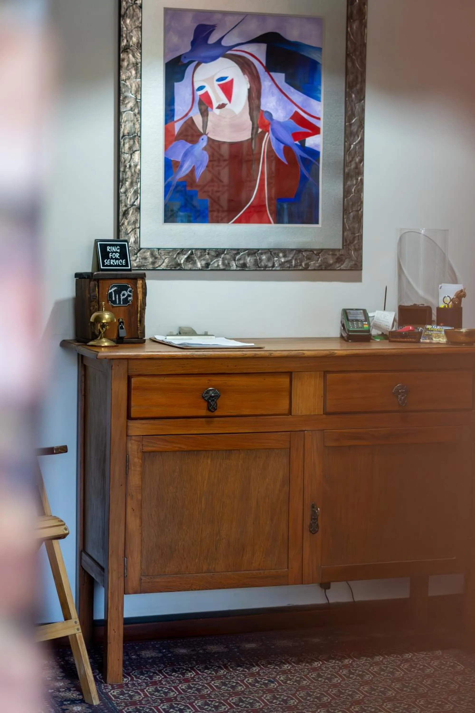 Lobby or reception in Earthbound Guest House