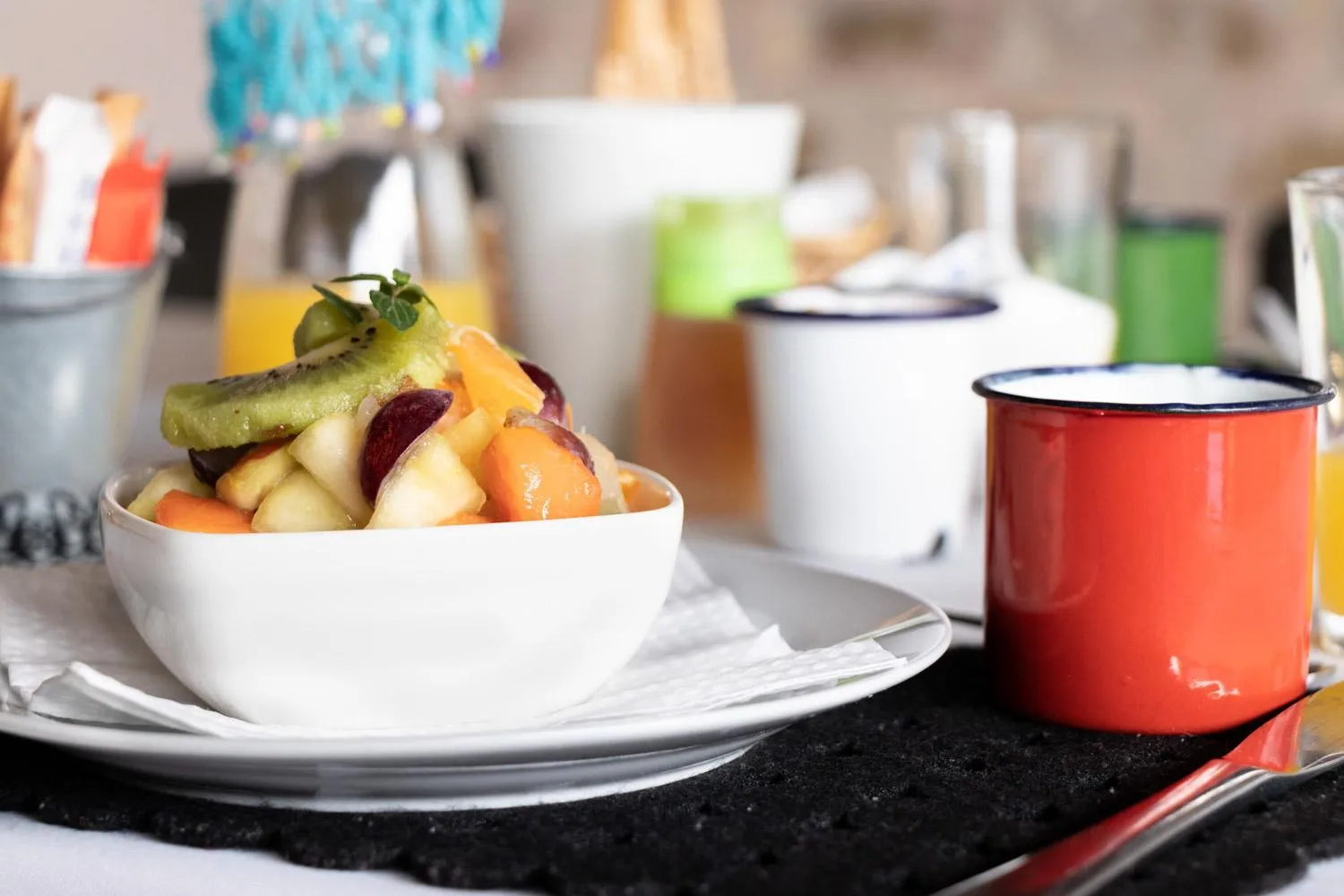 Breakfast in Earthbound Guest House