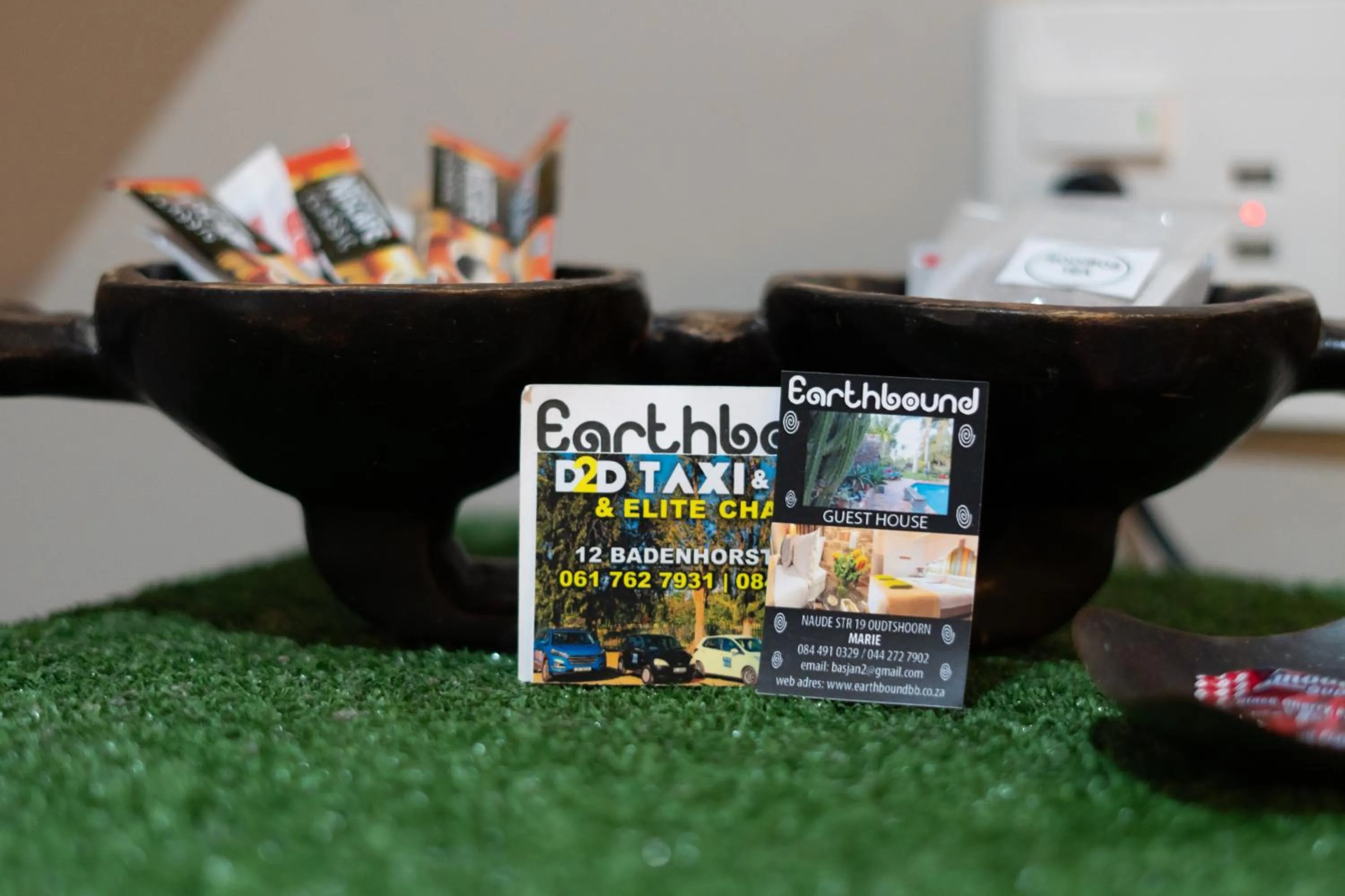 Decorative detail in Earthbound Guest House