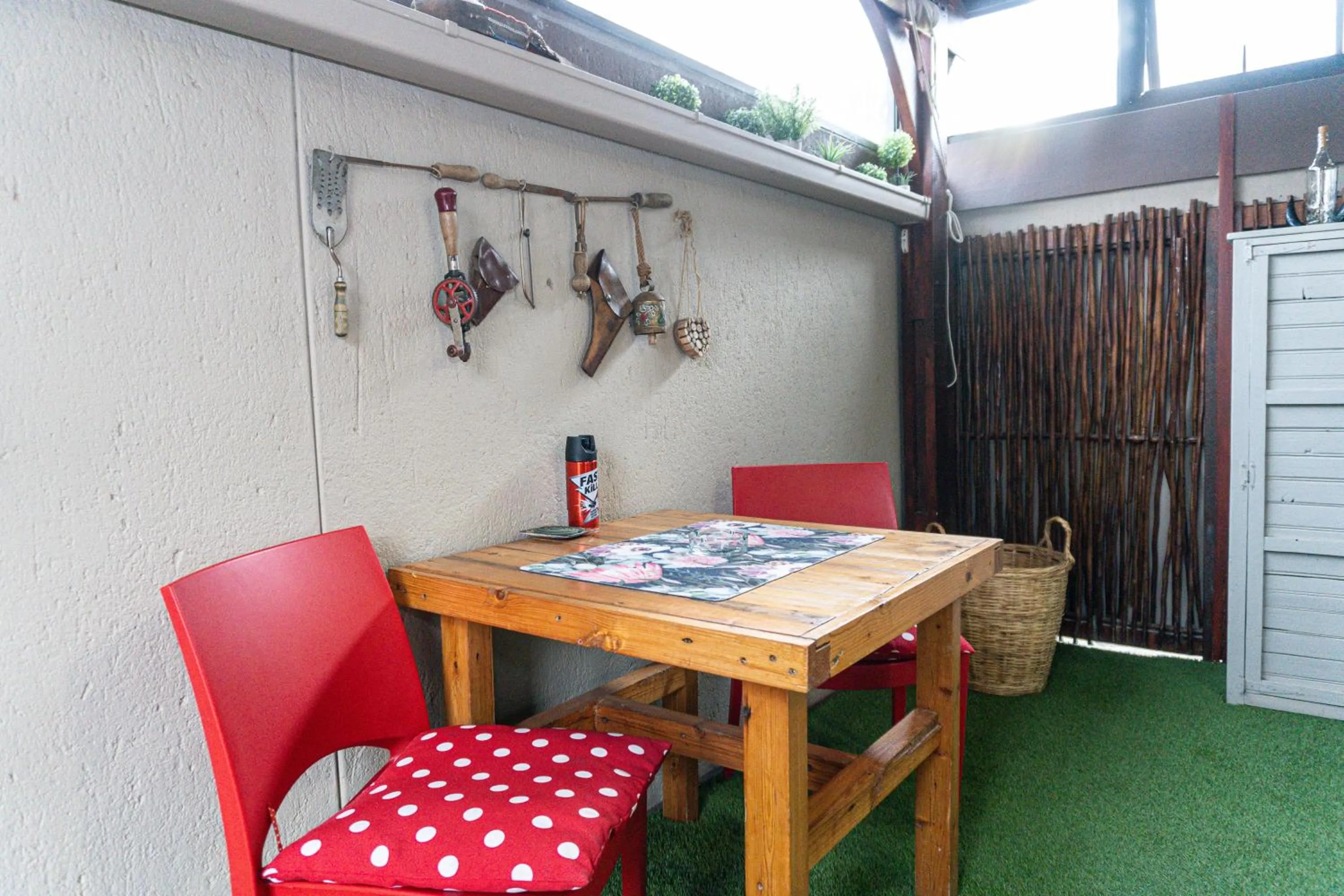 Seating area in Earthbound Guest House