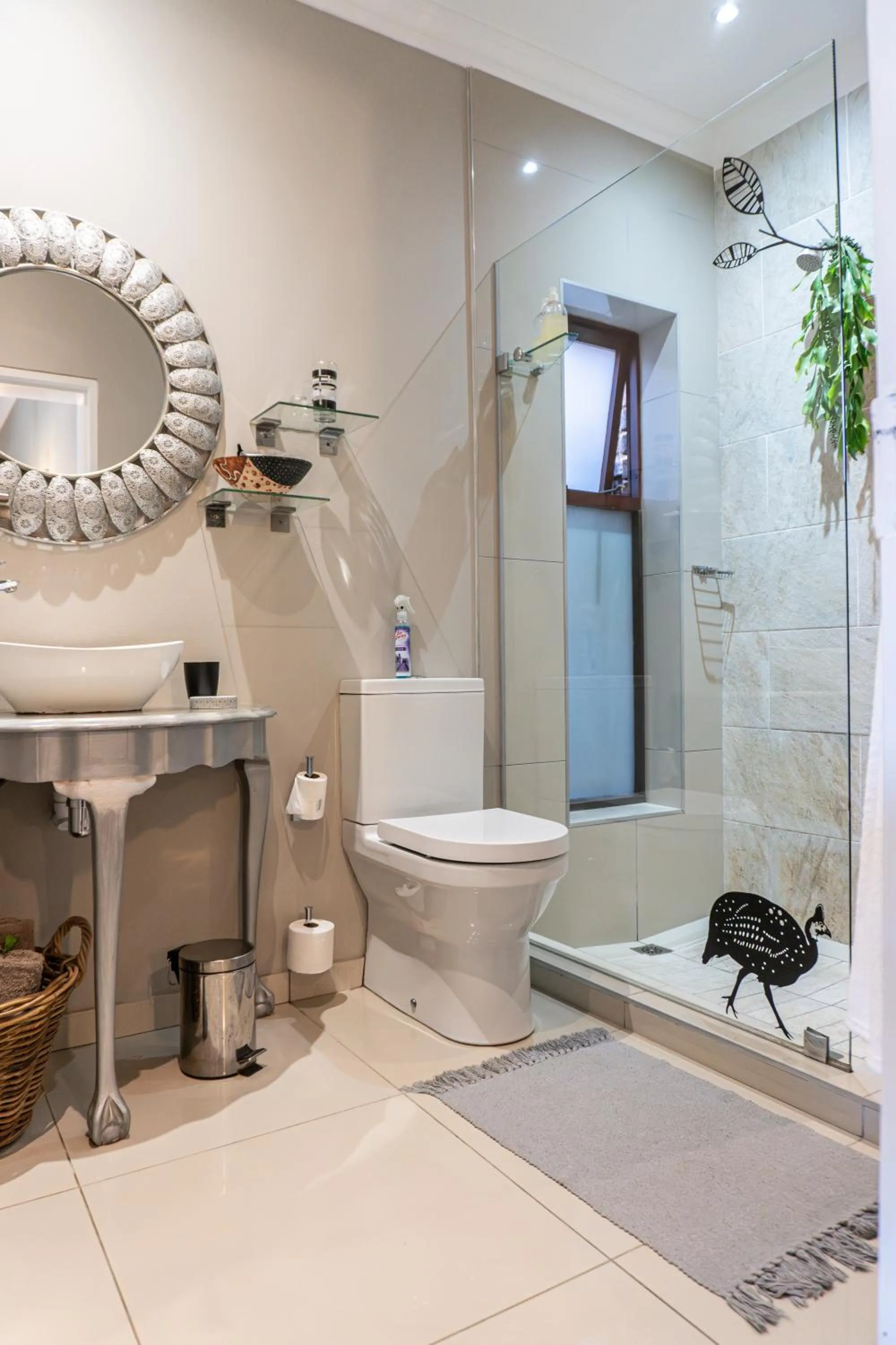 Shower in Earthbound Guest House