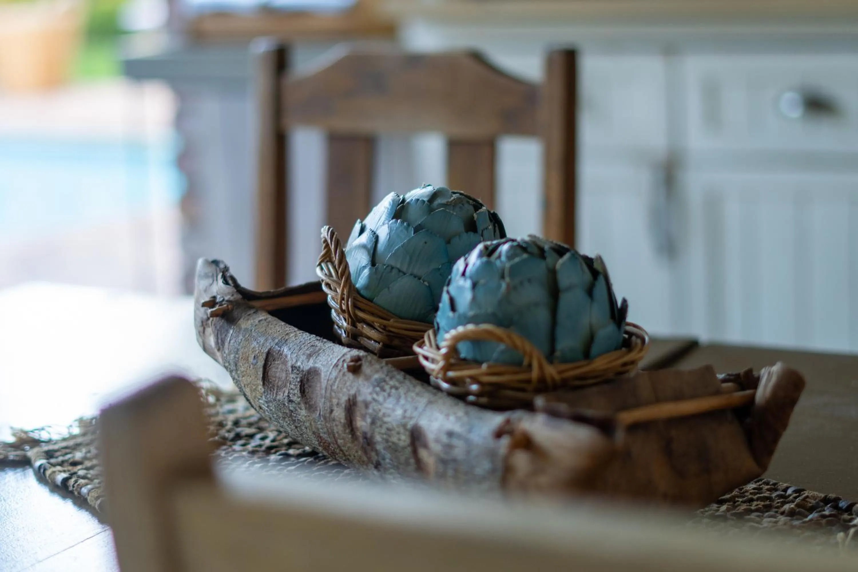 Decorative detail in Earthbound Guest House