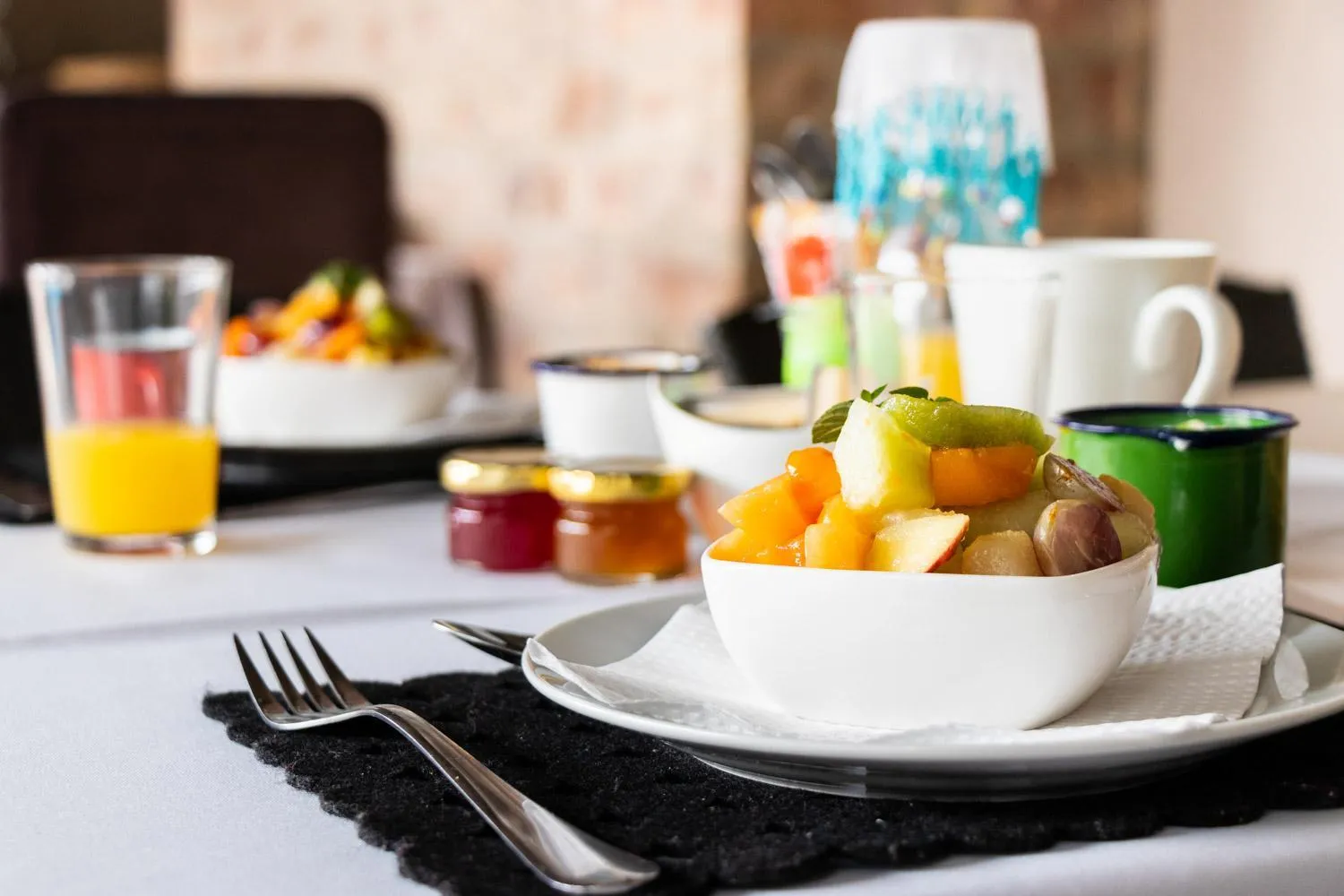 Breakfast in Earthbound Guest House