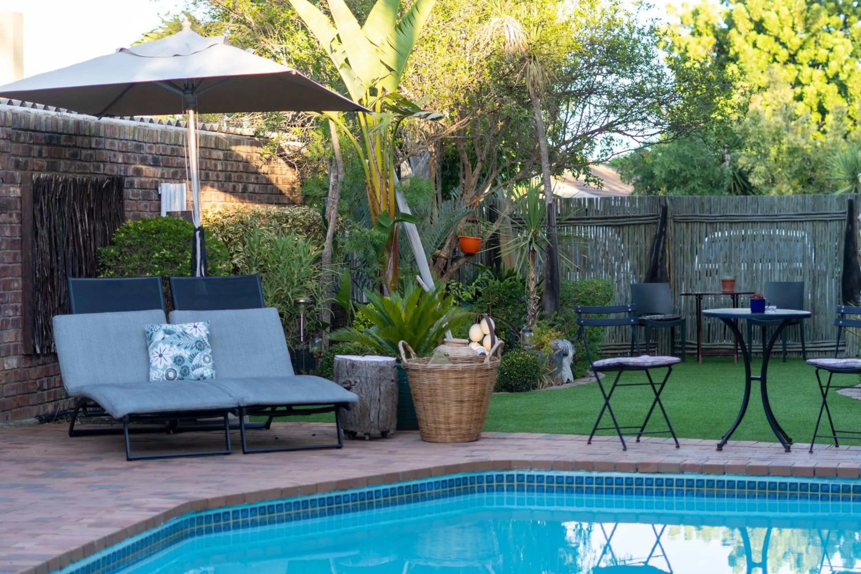 Garden in Earthbound Guest House