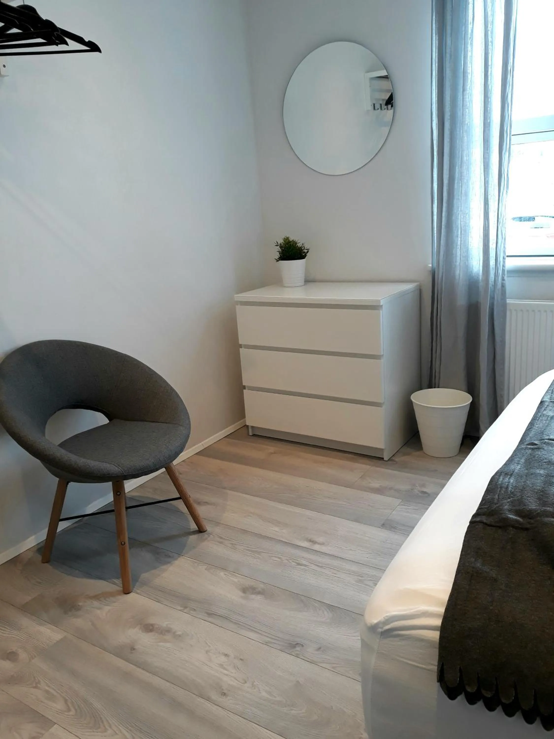 Seating area, Bed in Post-Plaza Guesthouse