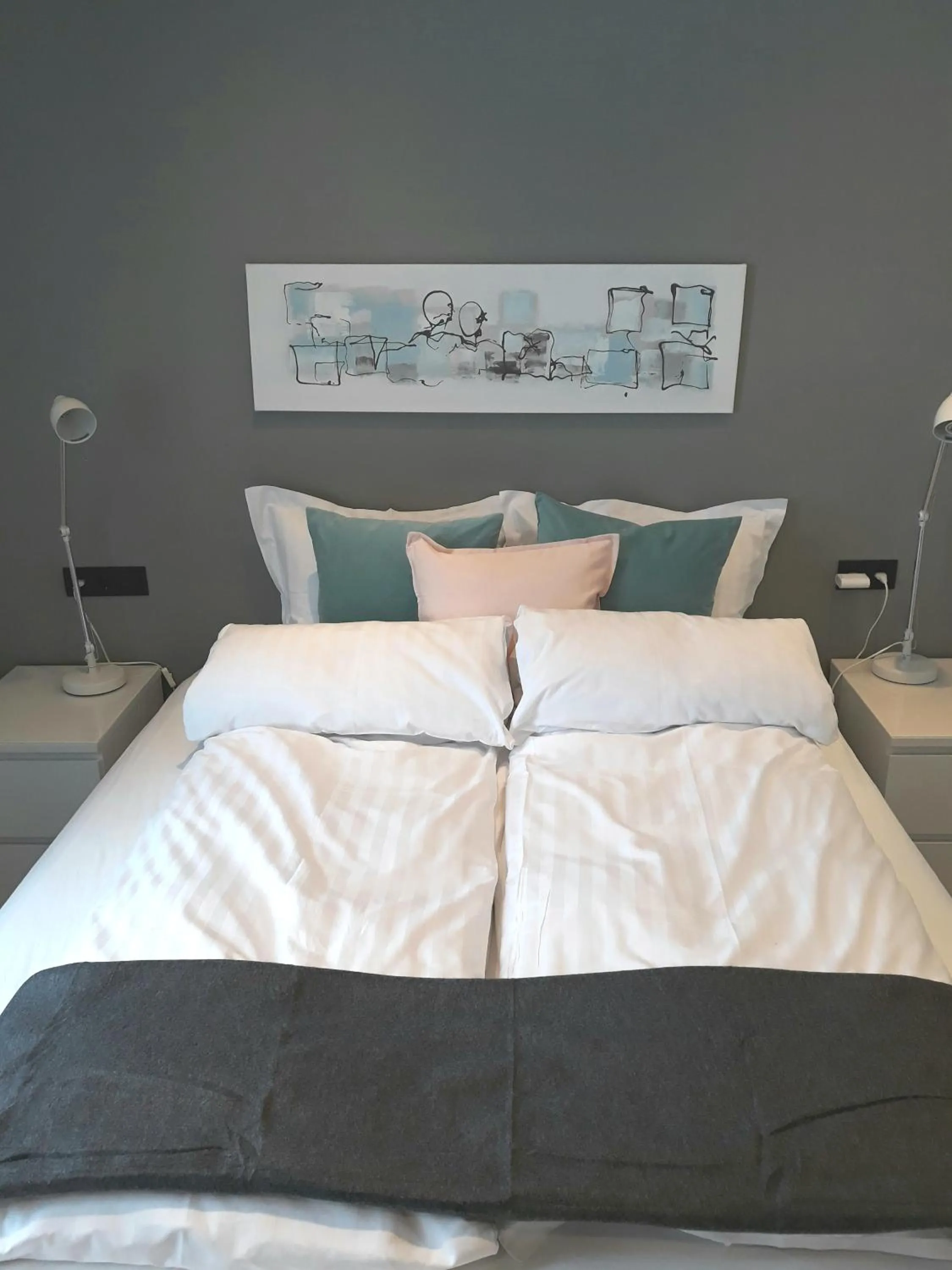 Bed in Post-Plaza Guesthouse