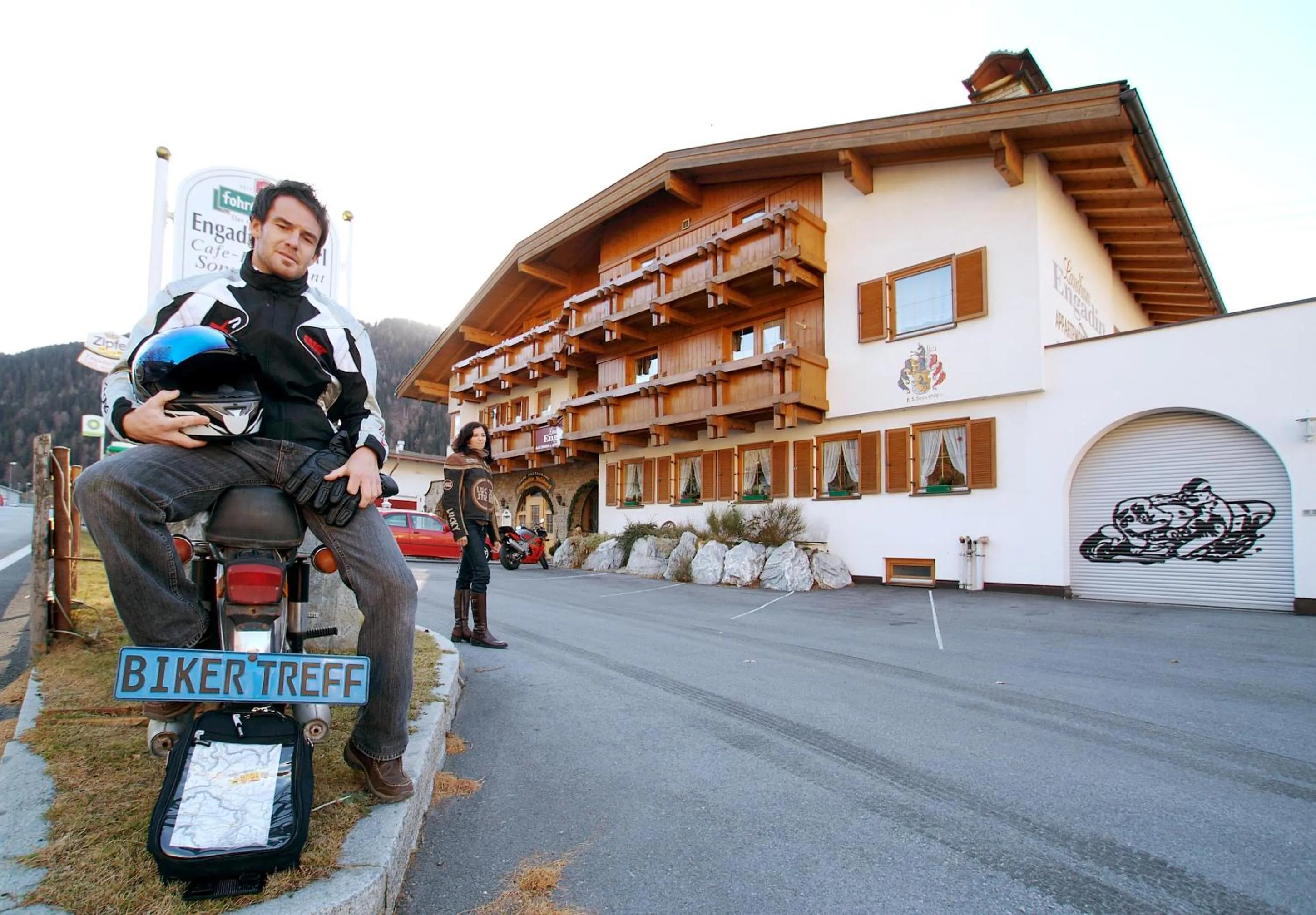 Property building in Landhaus Engadin