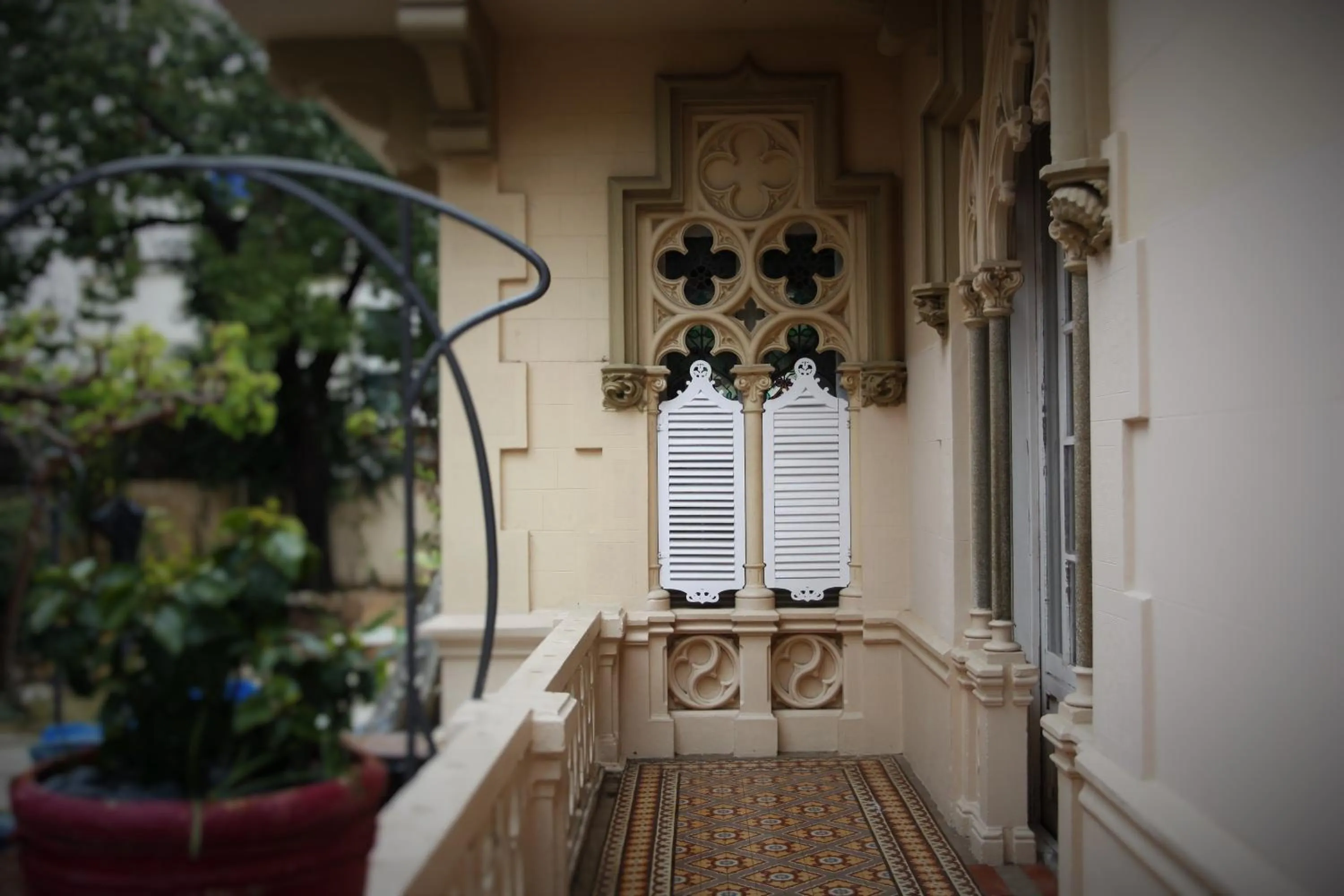 Patio in Hotel El Xalet
