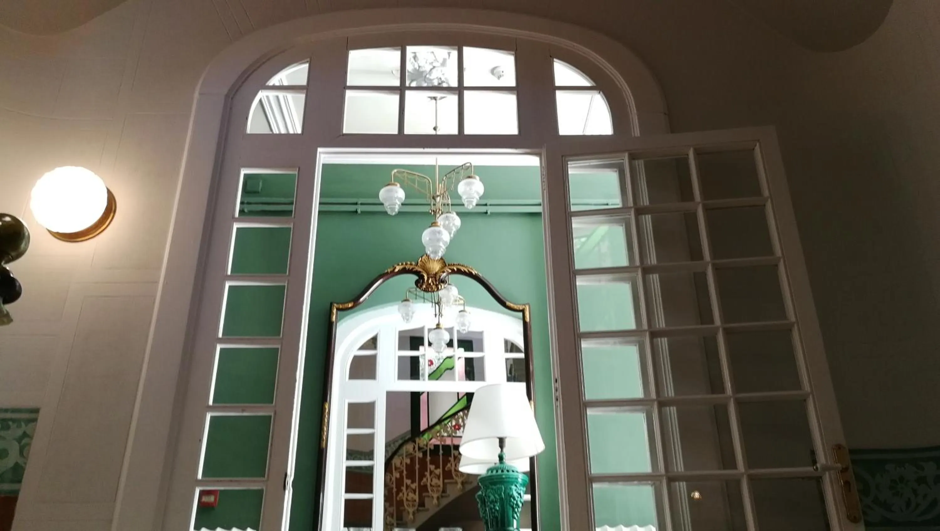 Decorative detail in Hotel El Xalet