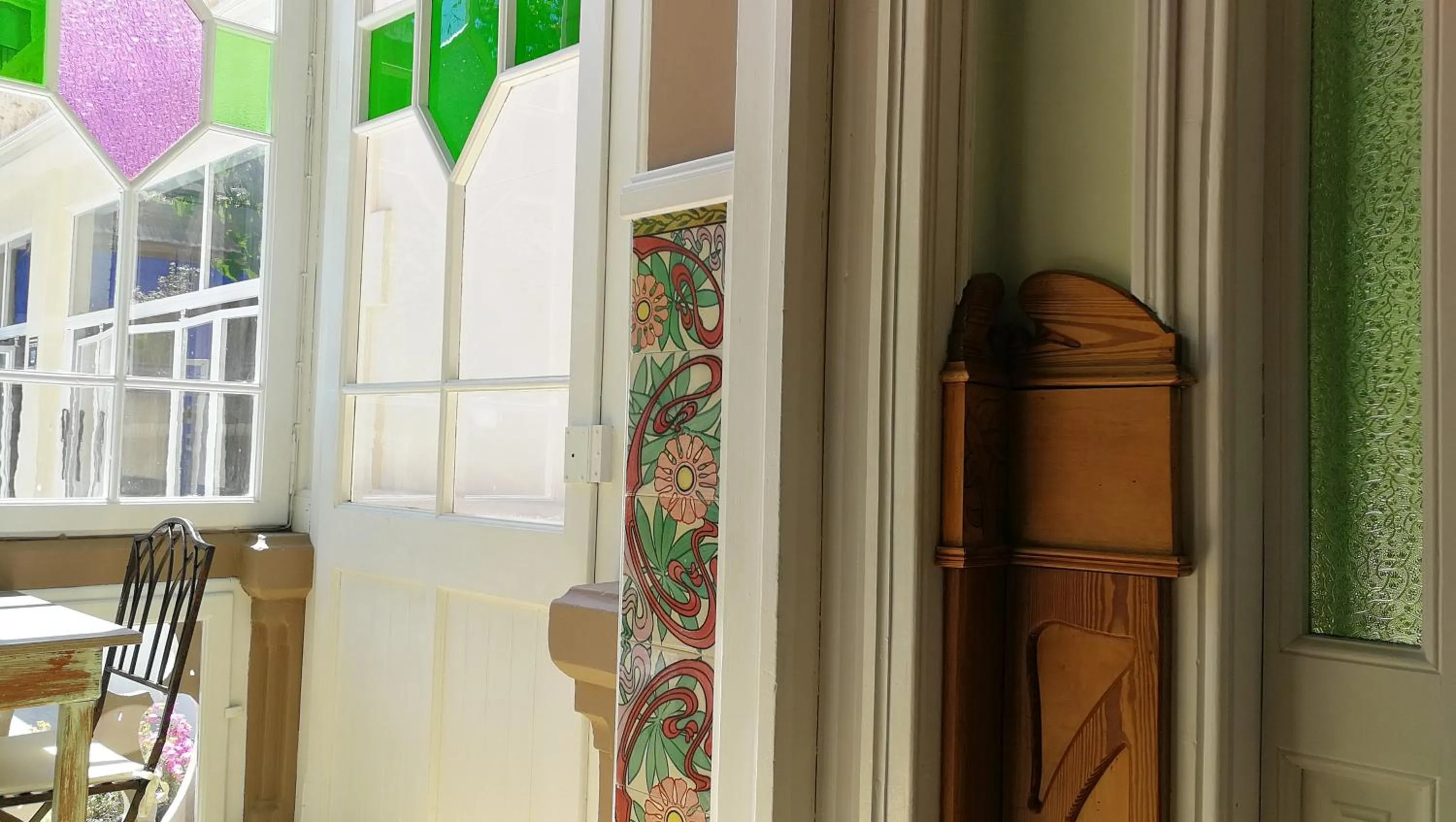 Decorative detail in Hotel El Xalet