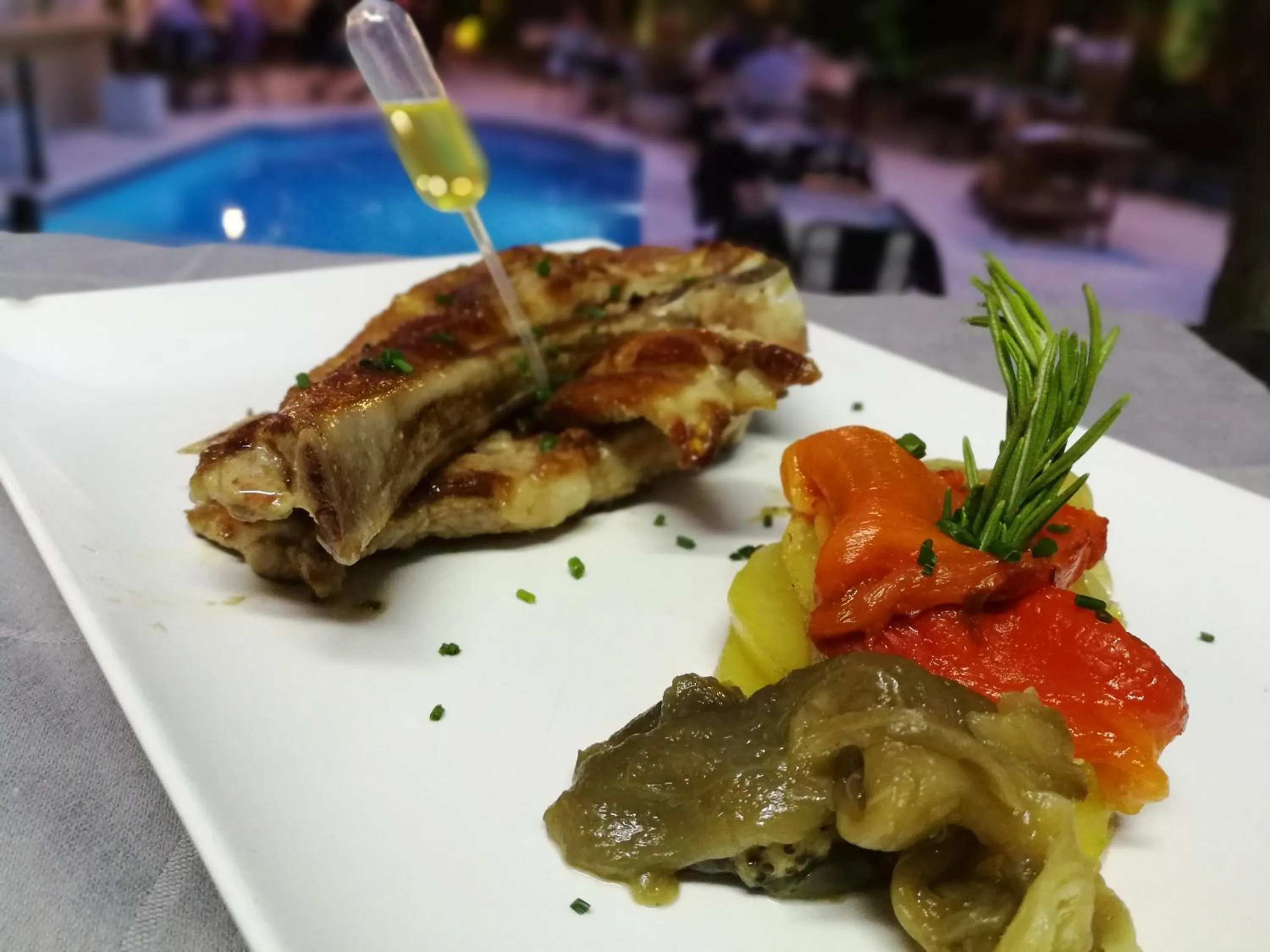 Food and drinks in Hotel El Xalet