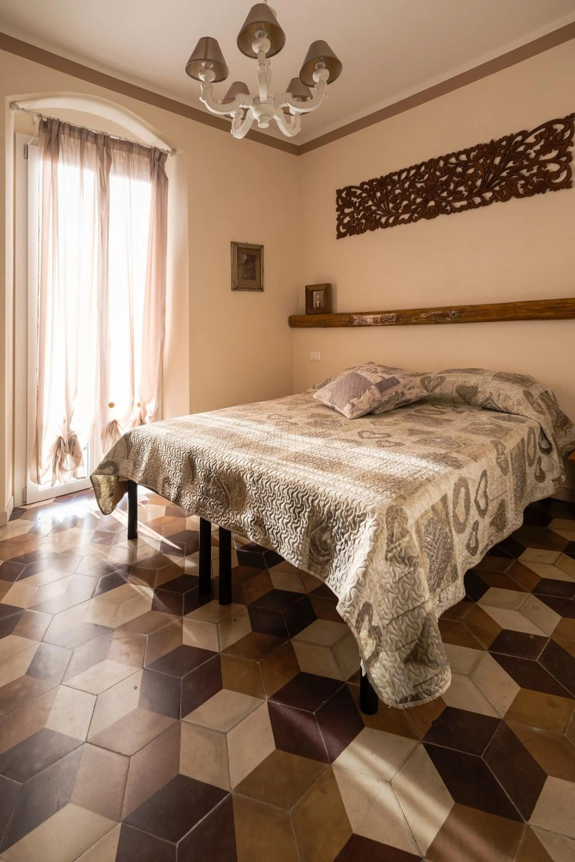 Bed in La corte dei tre