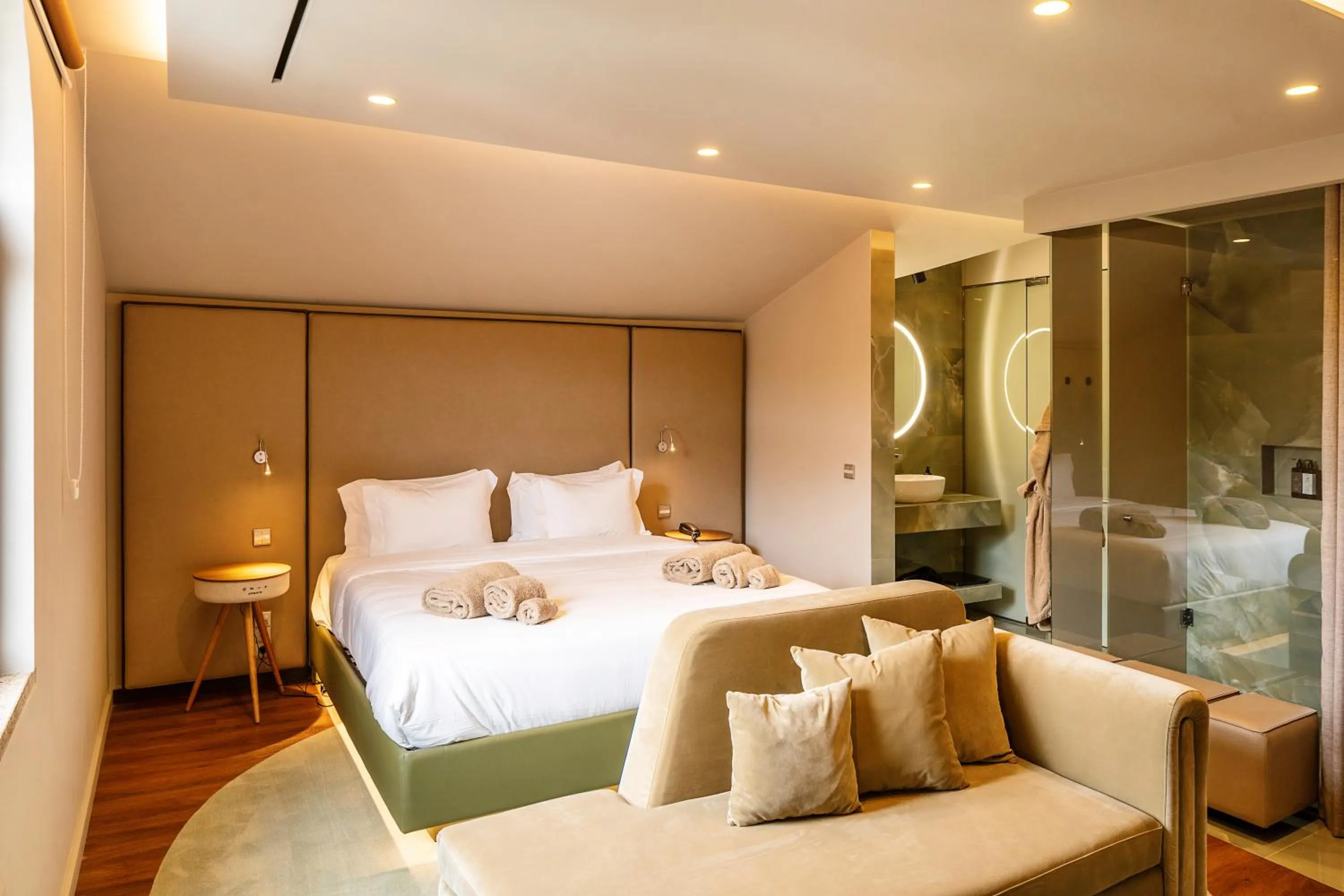 Bed in Grande Hotel Thermas Nature & SPA