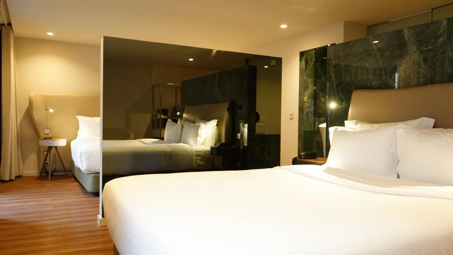 Bed in Grande Hotel Thermas Nature & SPA