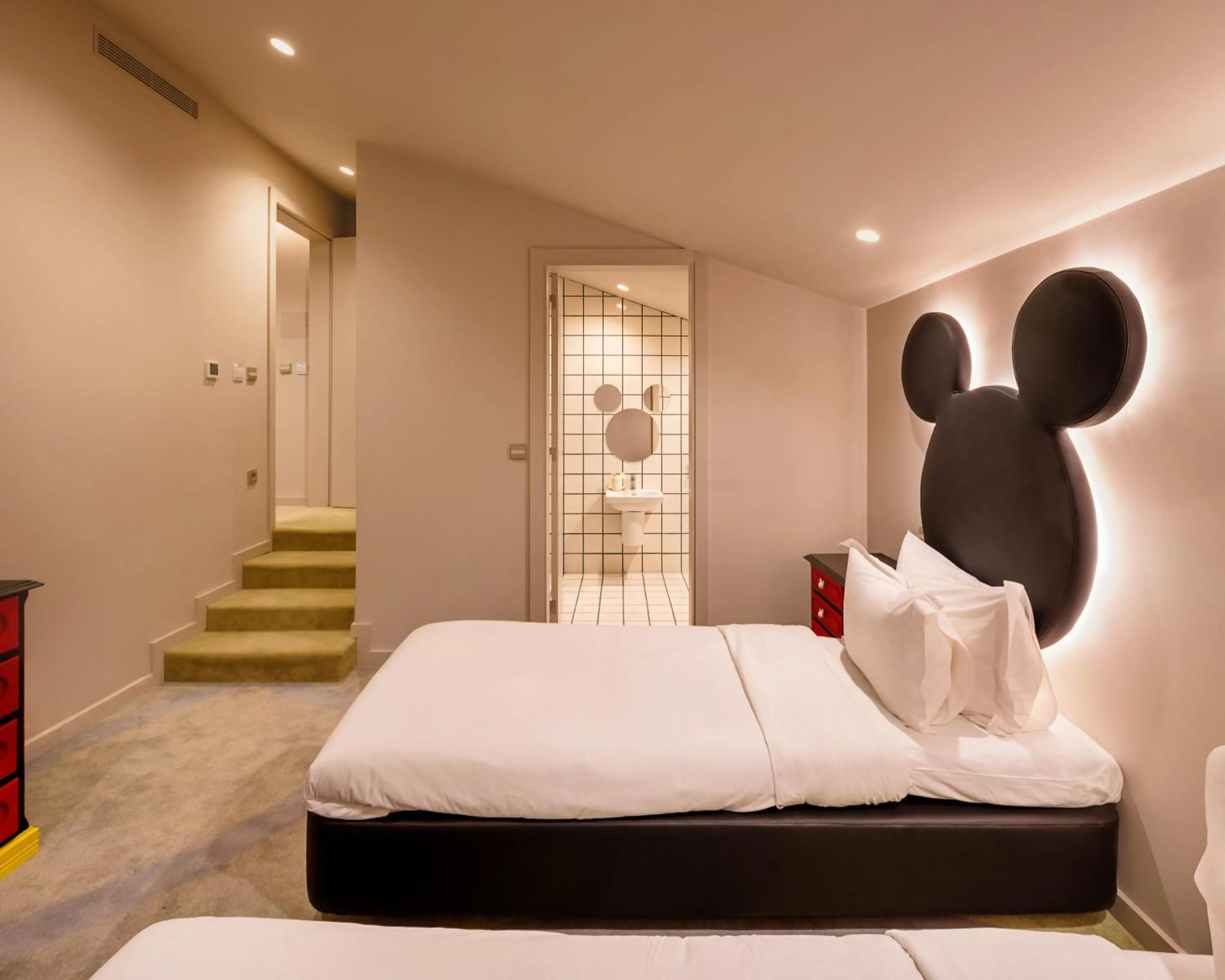 Bed in Grande Hotel Thermas Nature & SPA