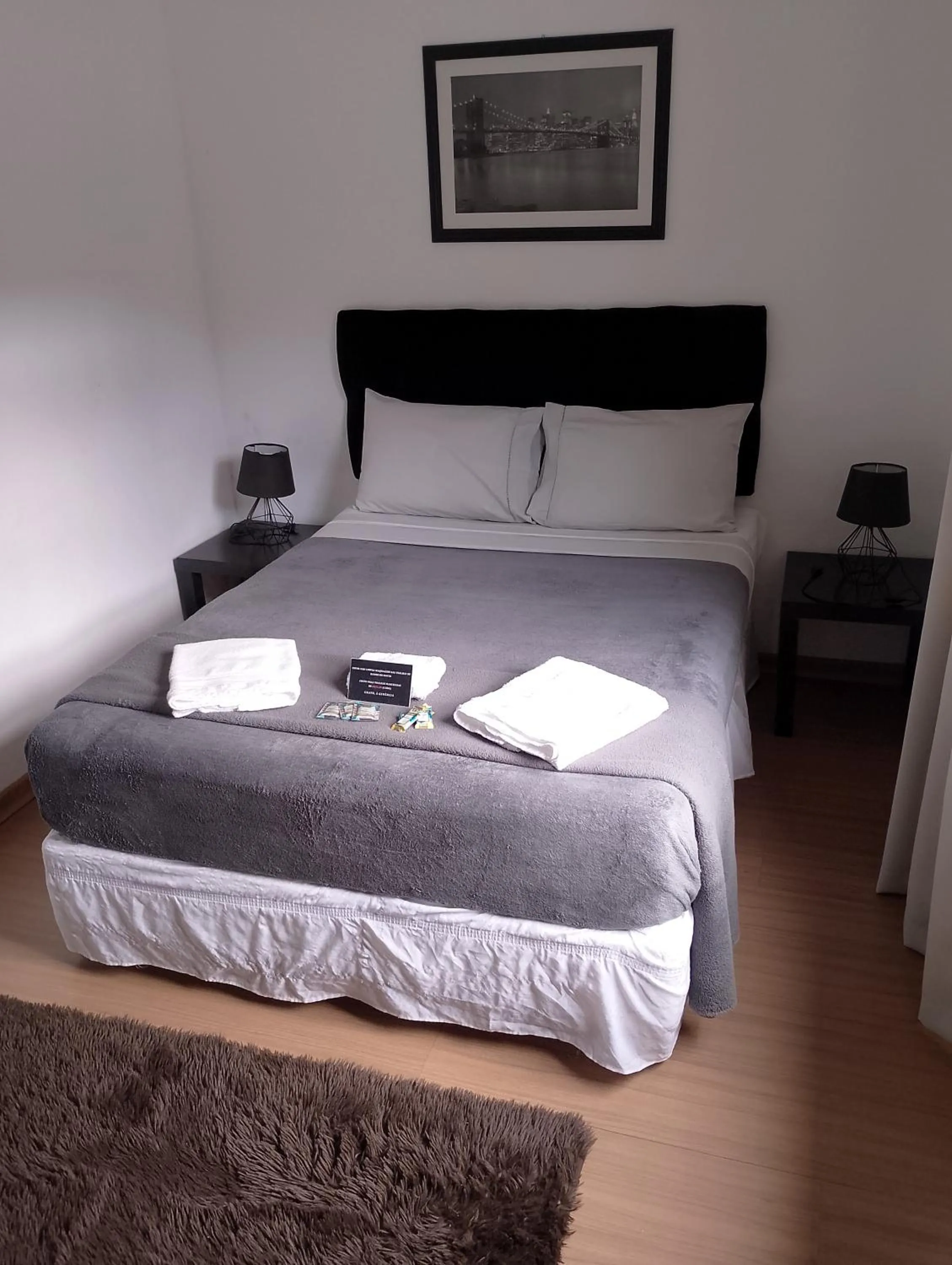 Bed in Pousada Casa Recanto da Serra