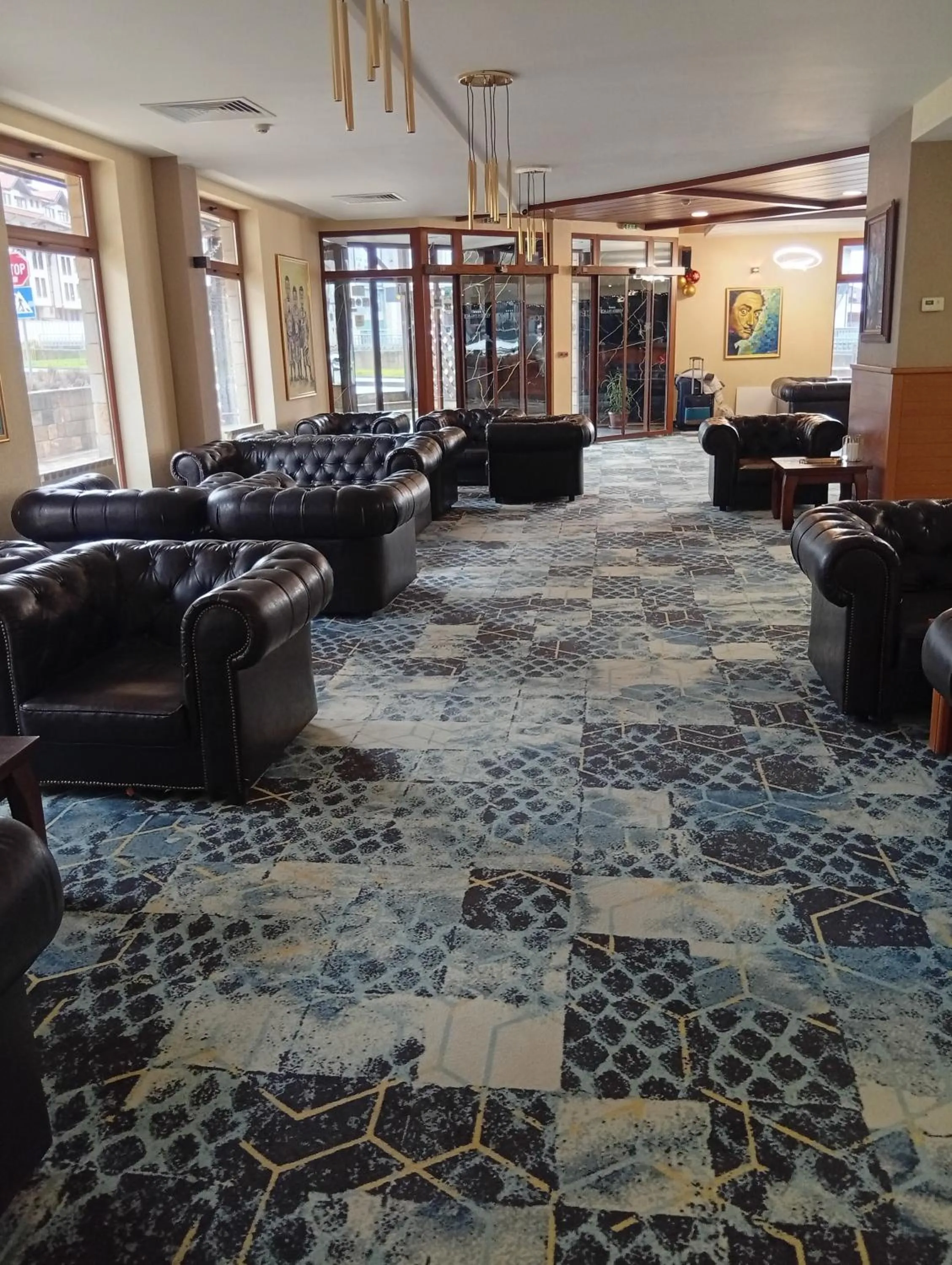 Lobby or reception in Vihren Royal Palace