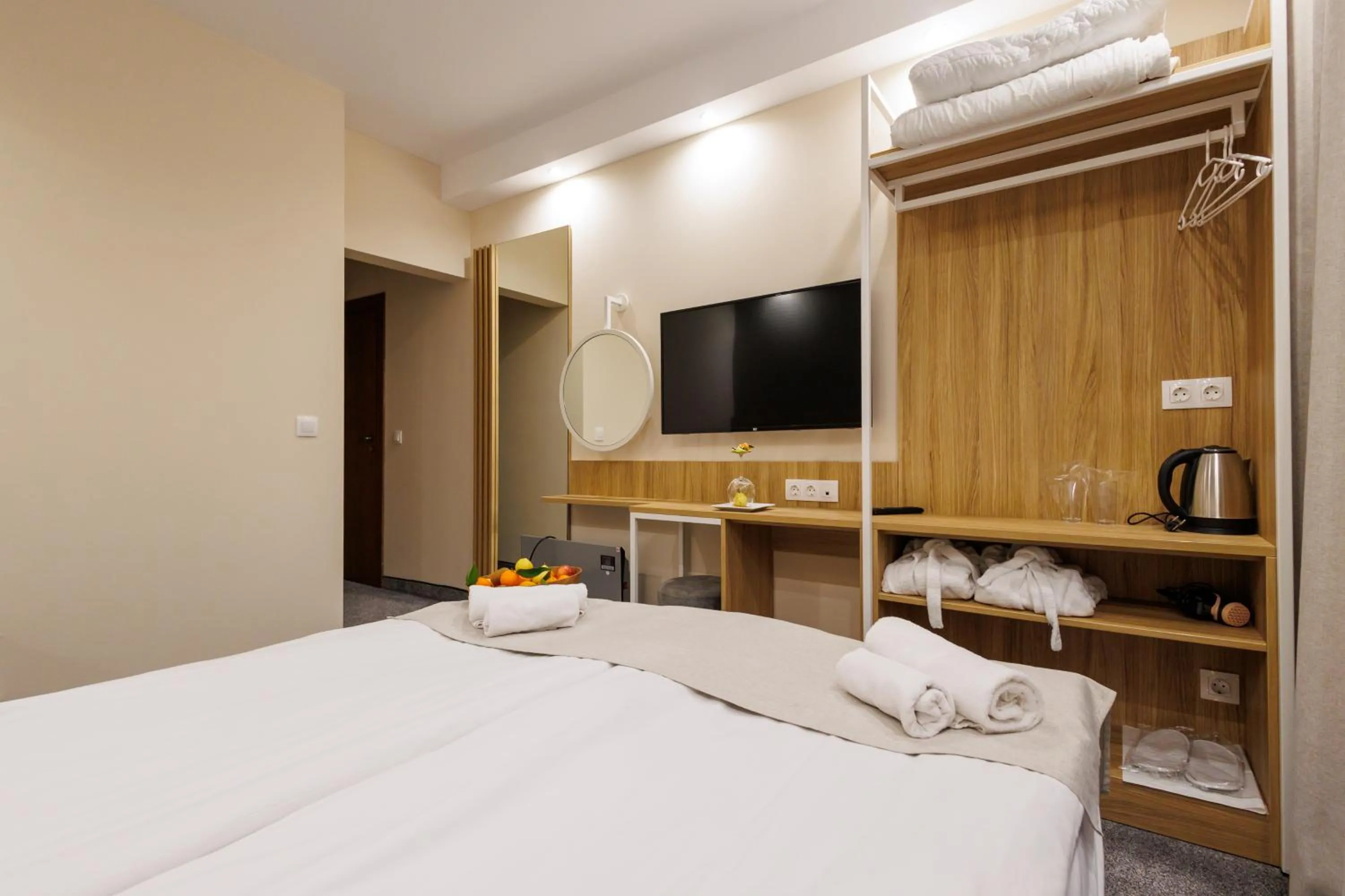 View (from property/room), Bed in Vihren Royal Palace