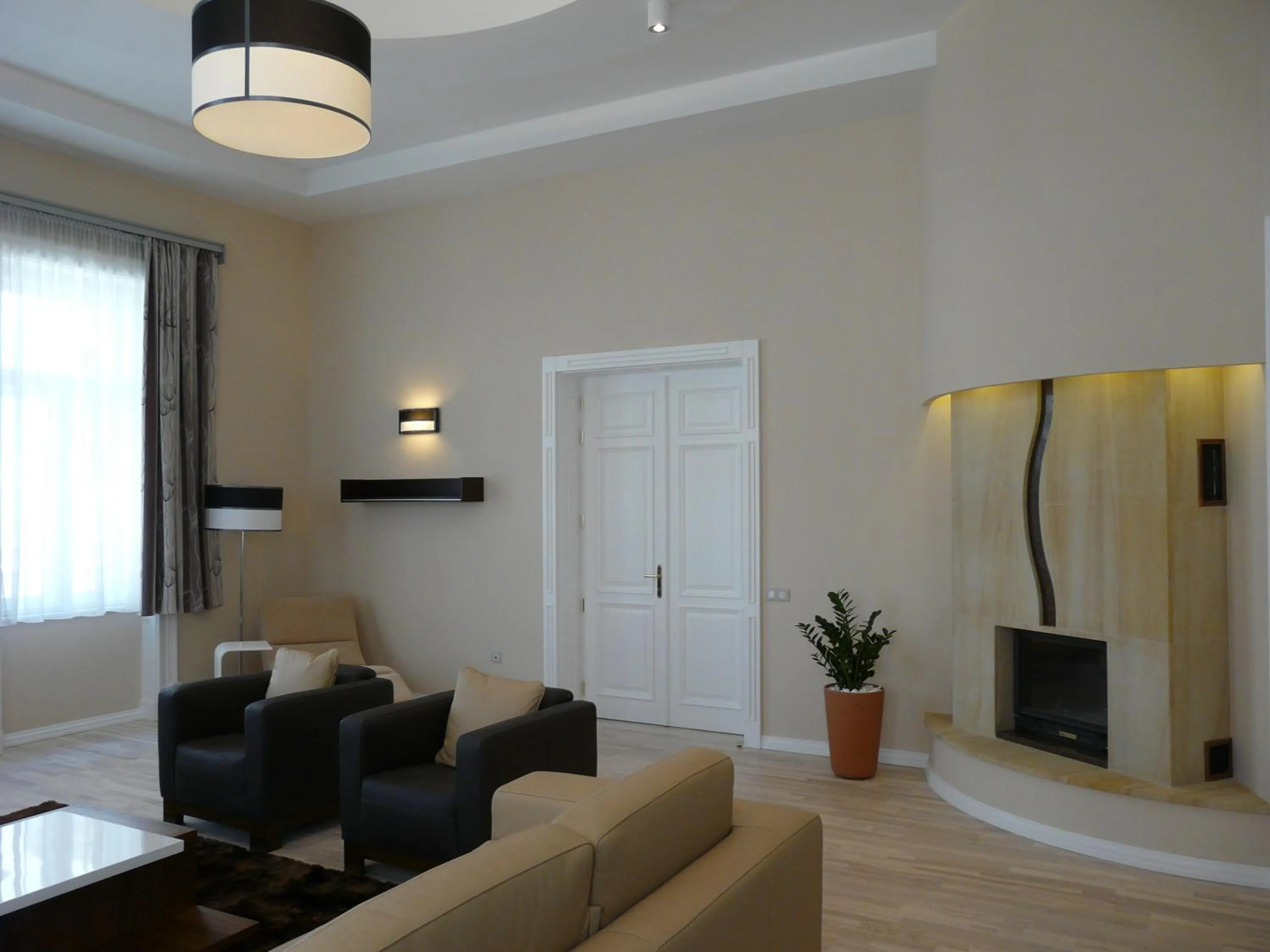 Living room in Soleil Apartman Szeged