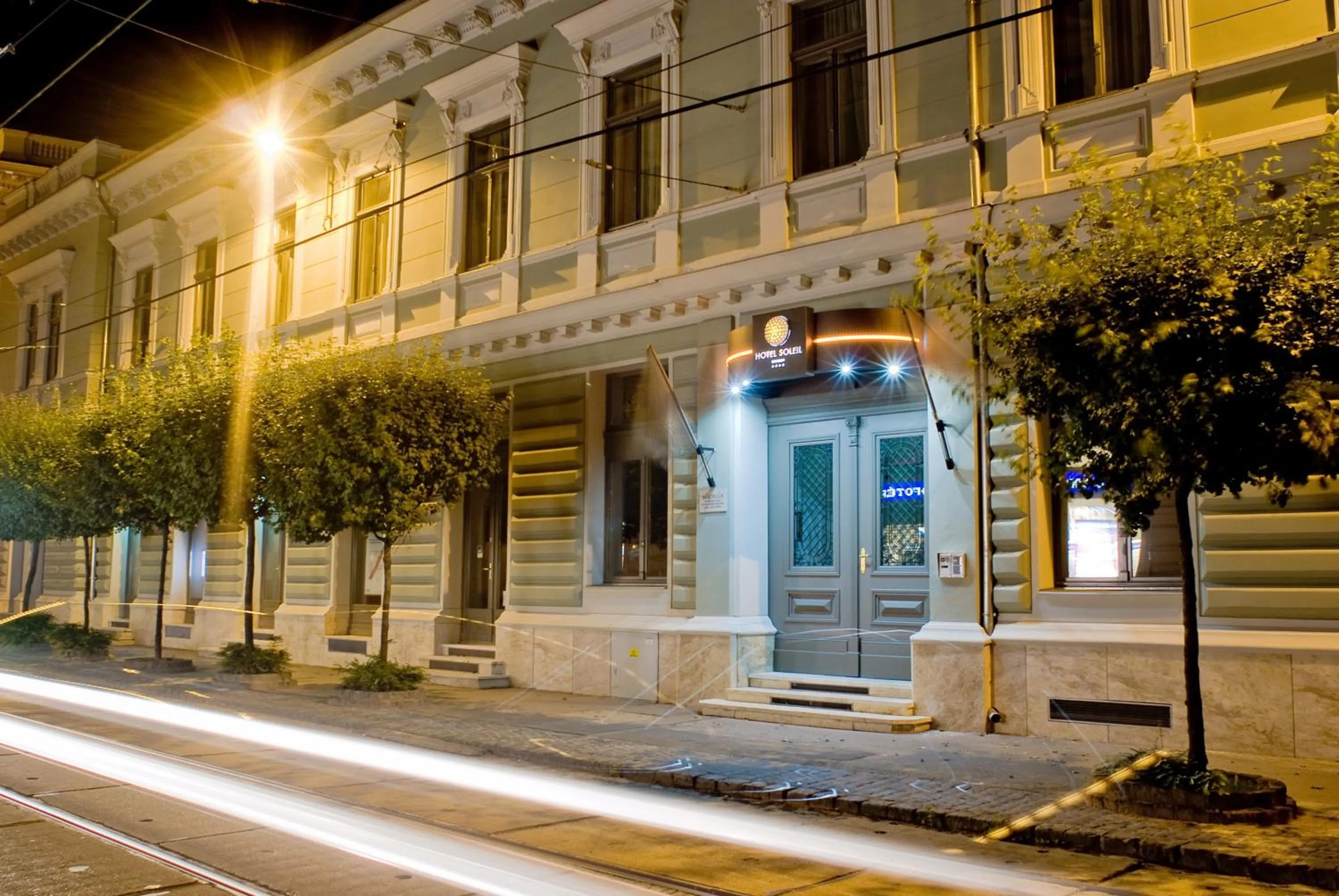 Facade/entrance in Soleil Apartman Szeged