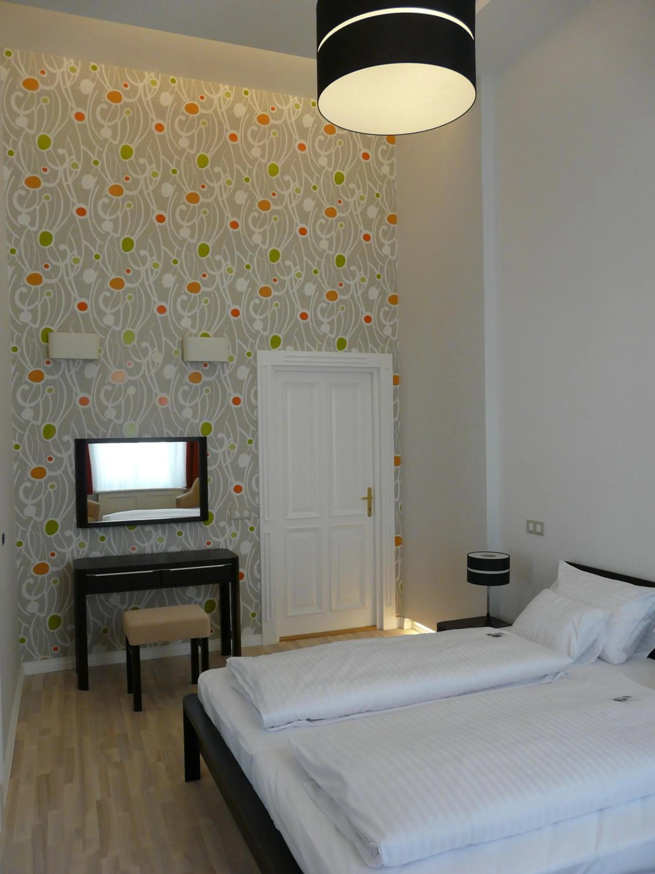Bed in Soleil Apartman Szeged