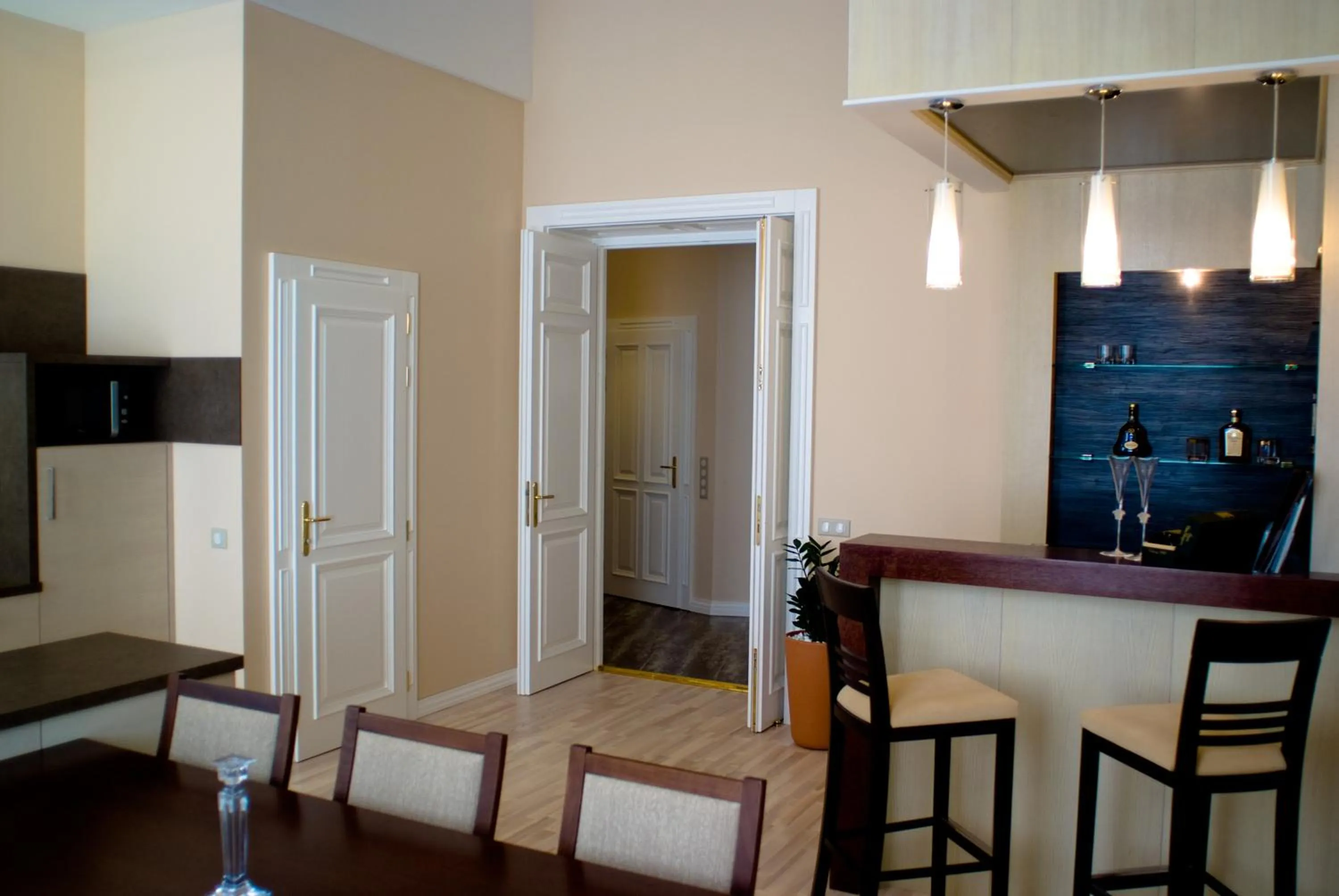 Photo of the whole room in Soleil Apartman Szeged